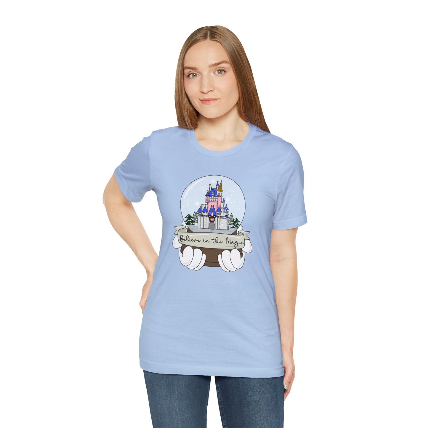 Adult WDW Snow Globe Tee - Bella + Canvas
