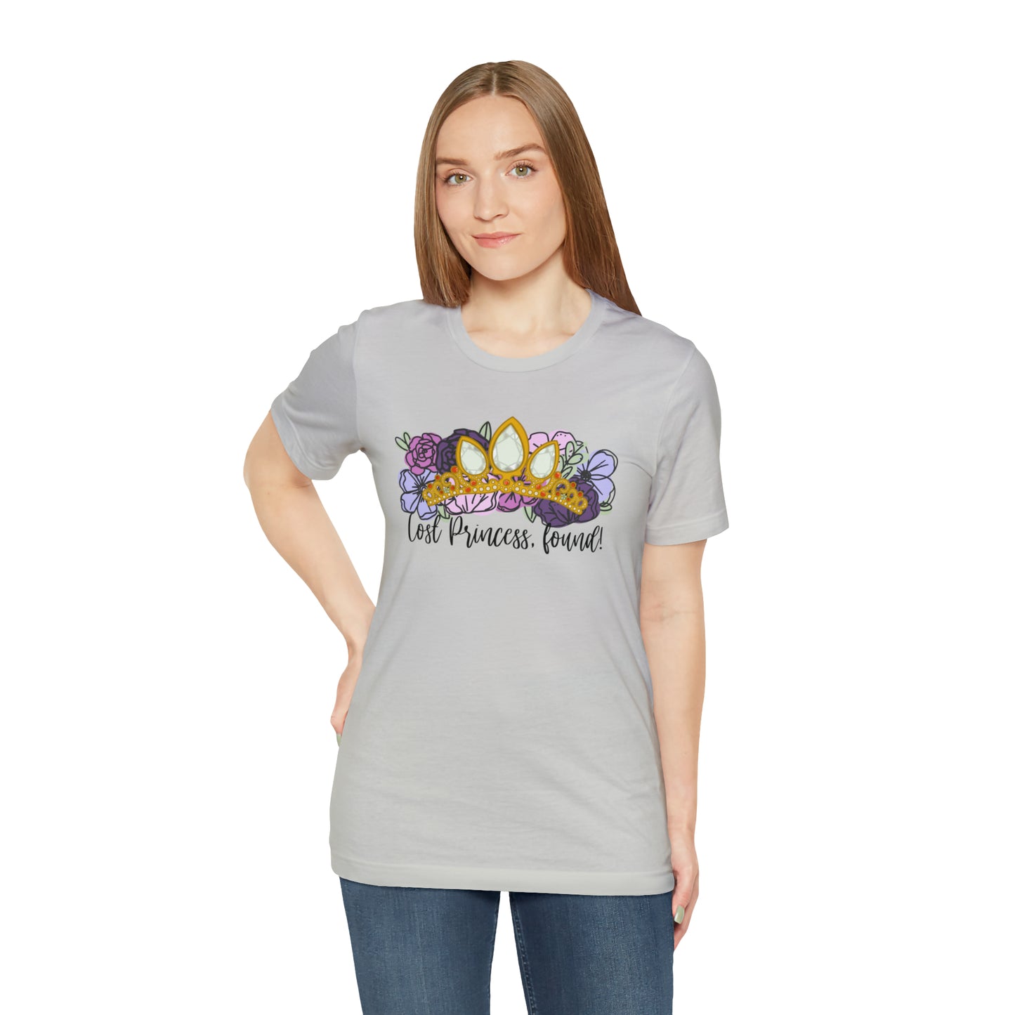 Adult Lost Princess, found Tee - Bella + Canvas