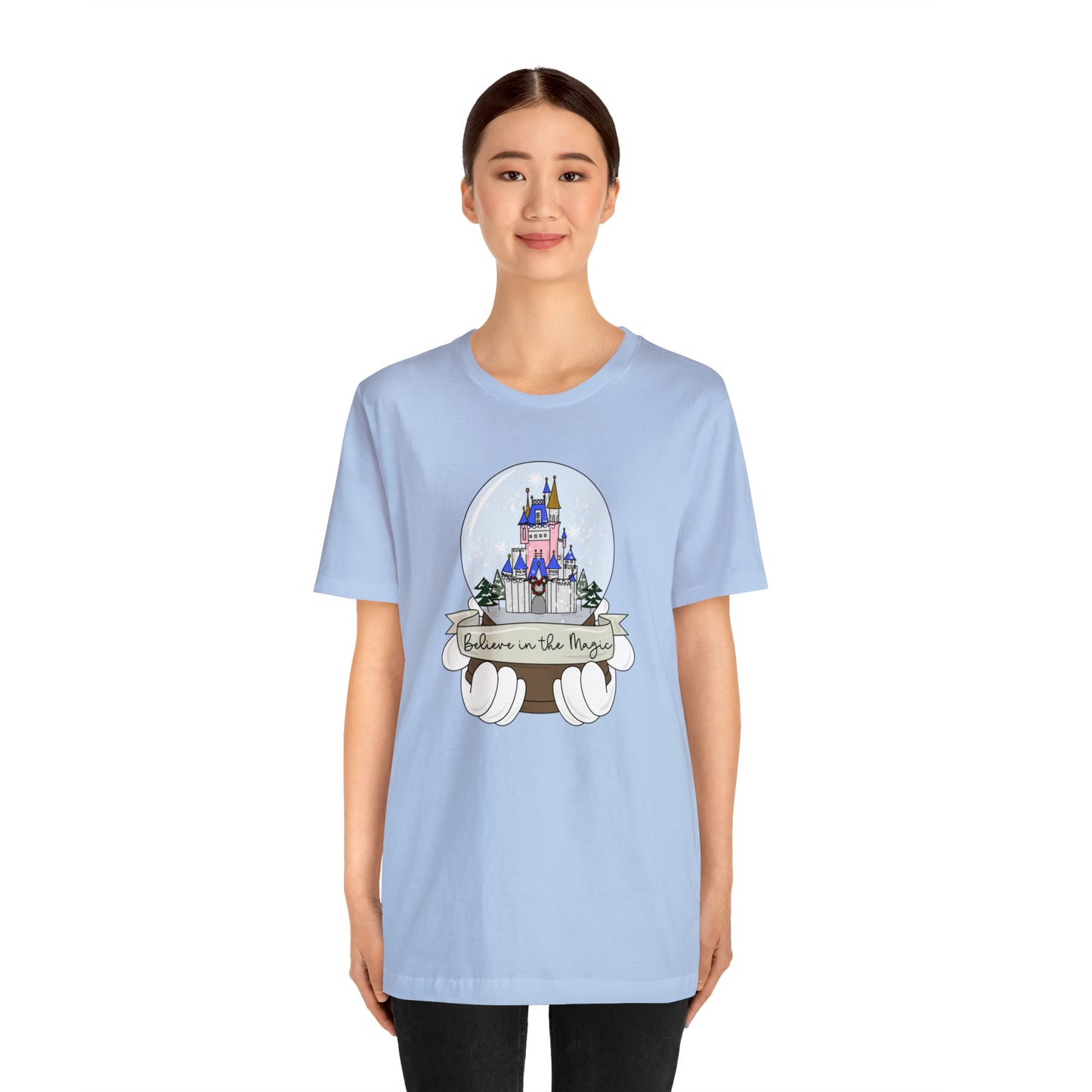 Adult WDW Snow Globe Tee - Bella + Canvas