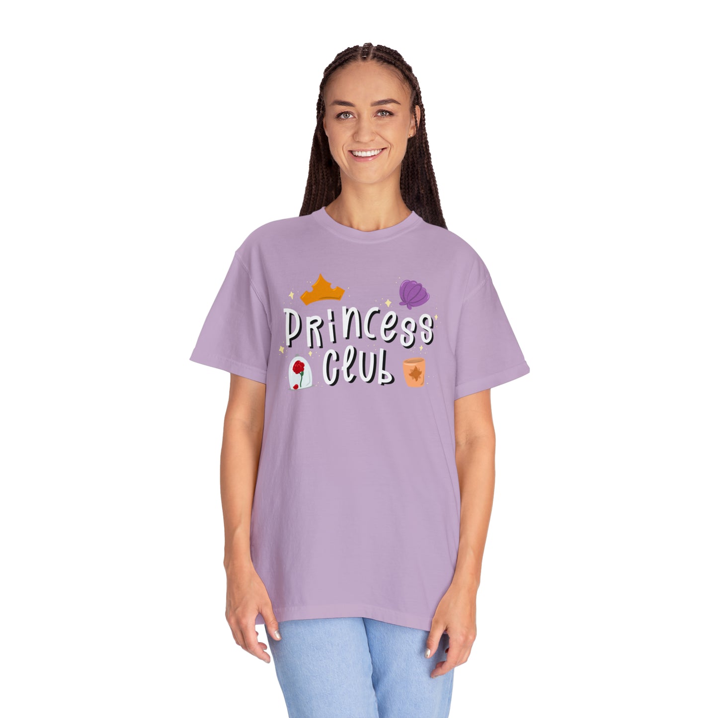 Adult Princess Club Tee - Comfort Colors