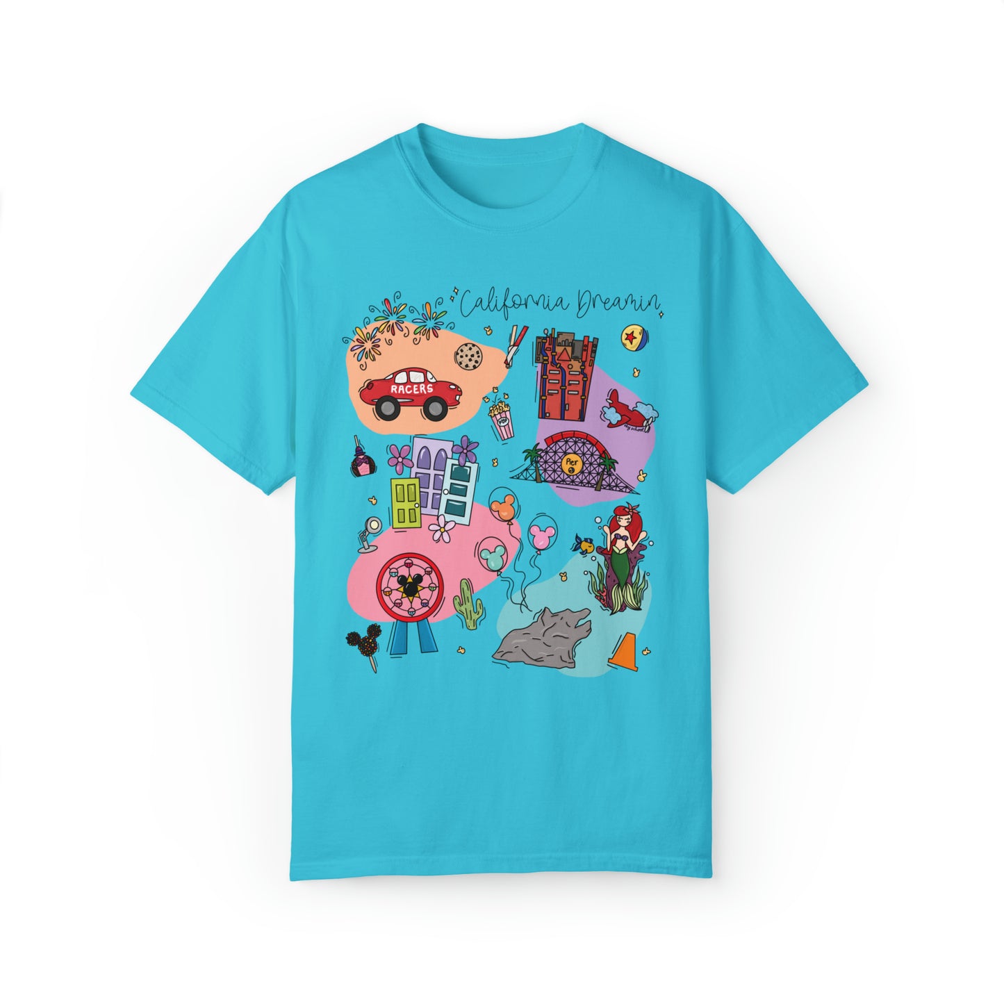 Adult Cali Dreaming Tee - Comfort Colors