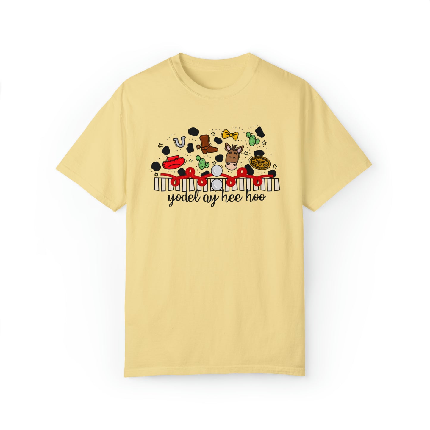 Adult Cowgirl Doodle Tee - Comfort Colors