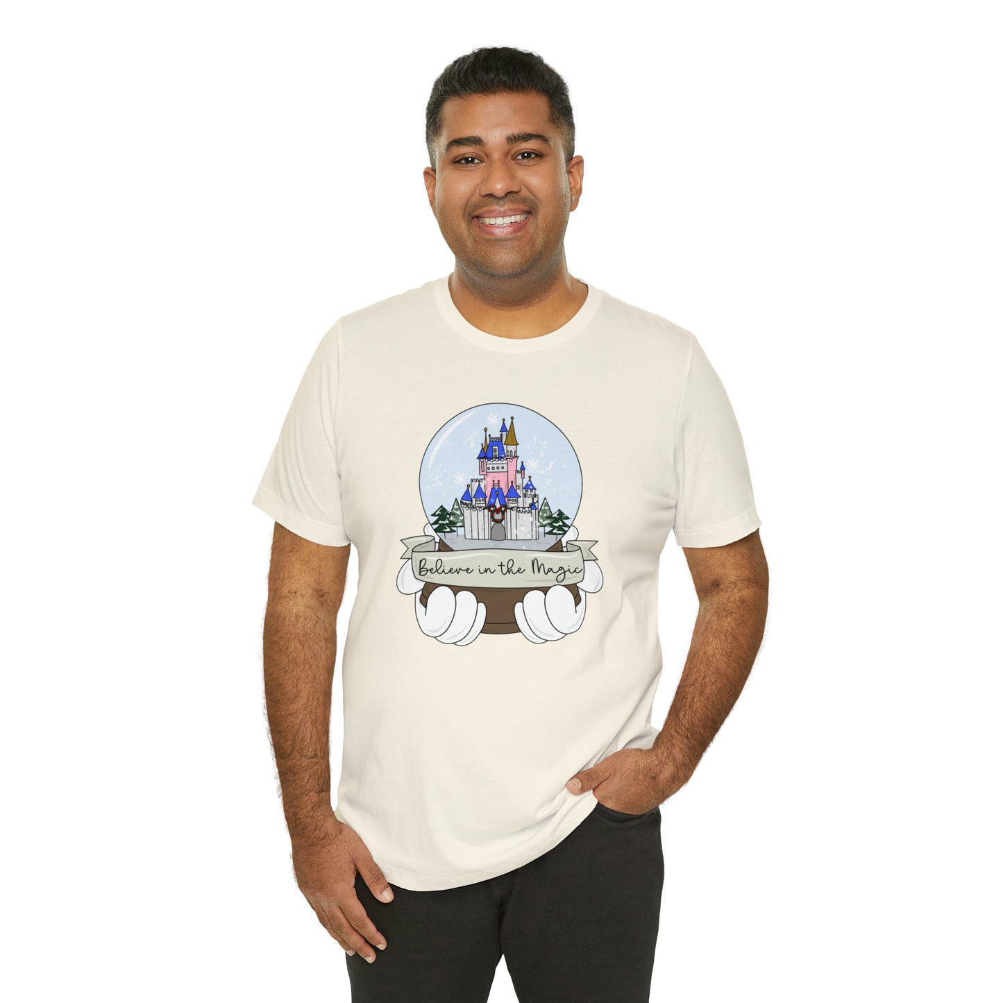 Adult WDW Snow Globe Tee - Bella + Canvas