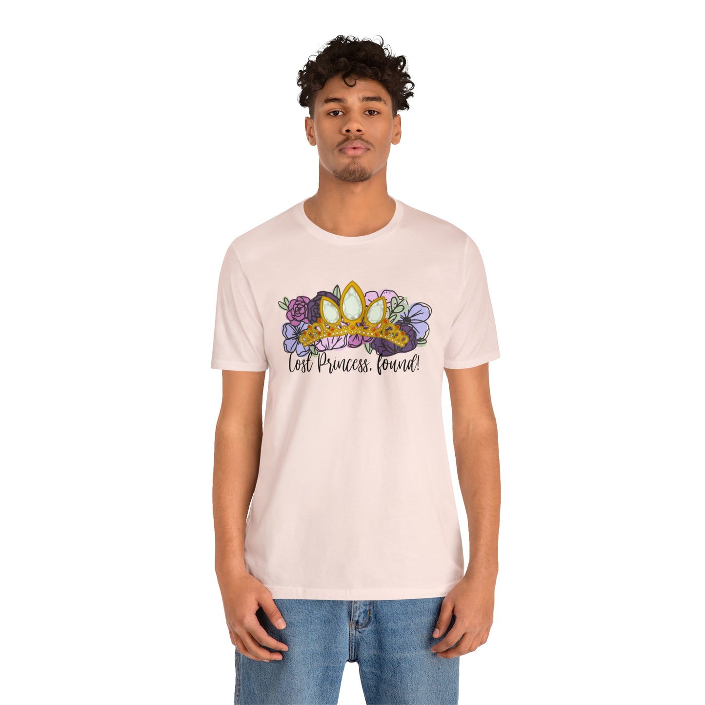 Adult Lost Princess, found Tee - Bella + Canvas