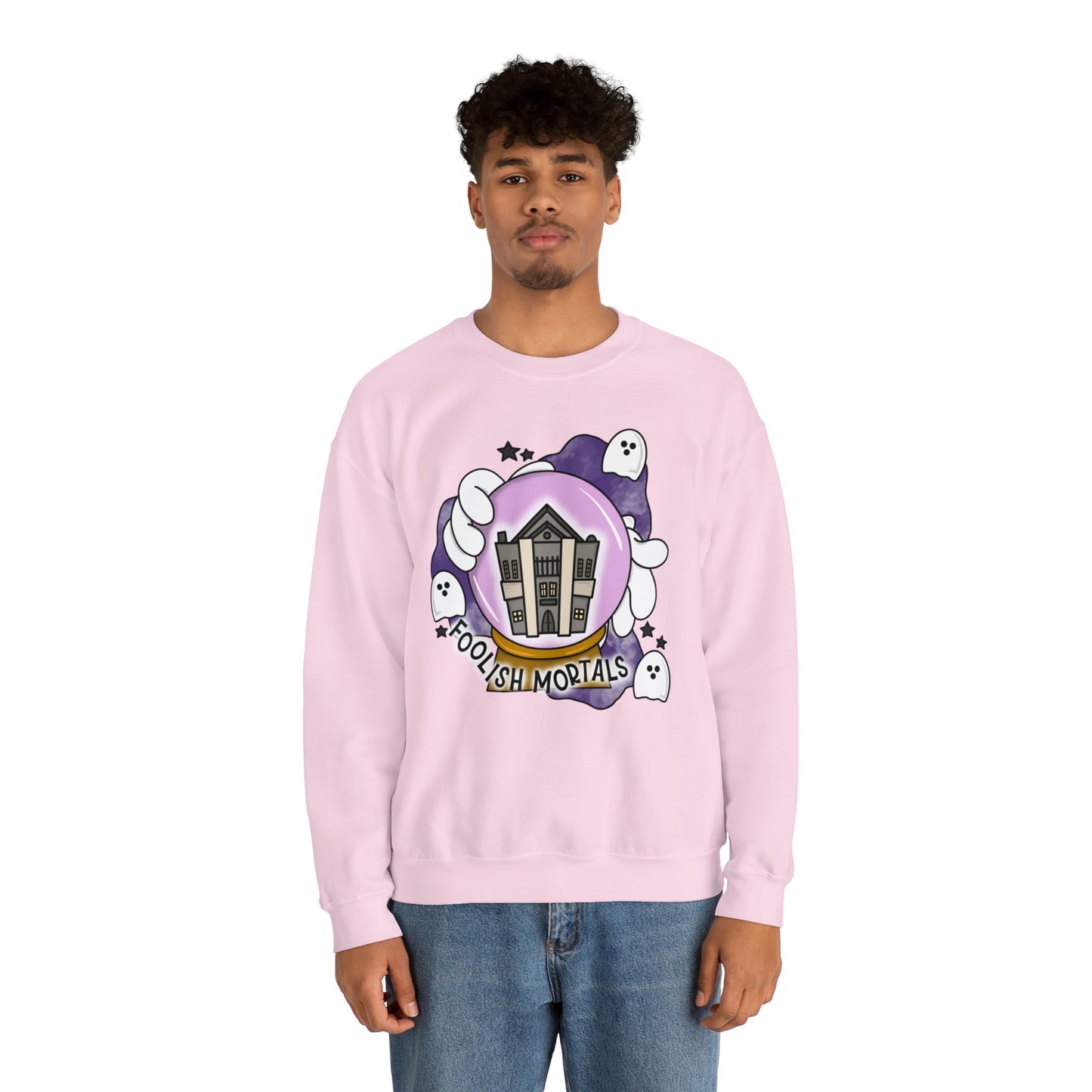 Adult Foolish Mortals Crewneck - Gildan