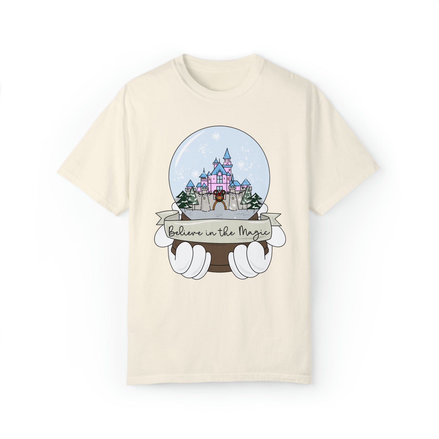 Adult DL Snow globe Tee - Comfort Colors