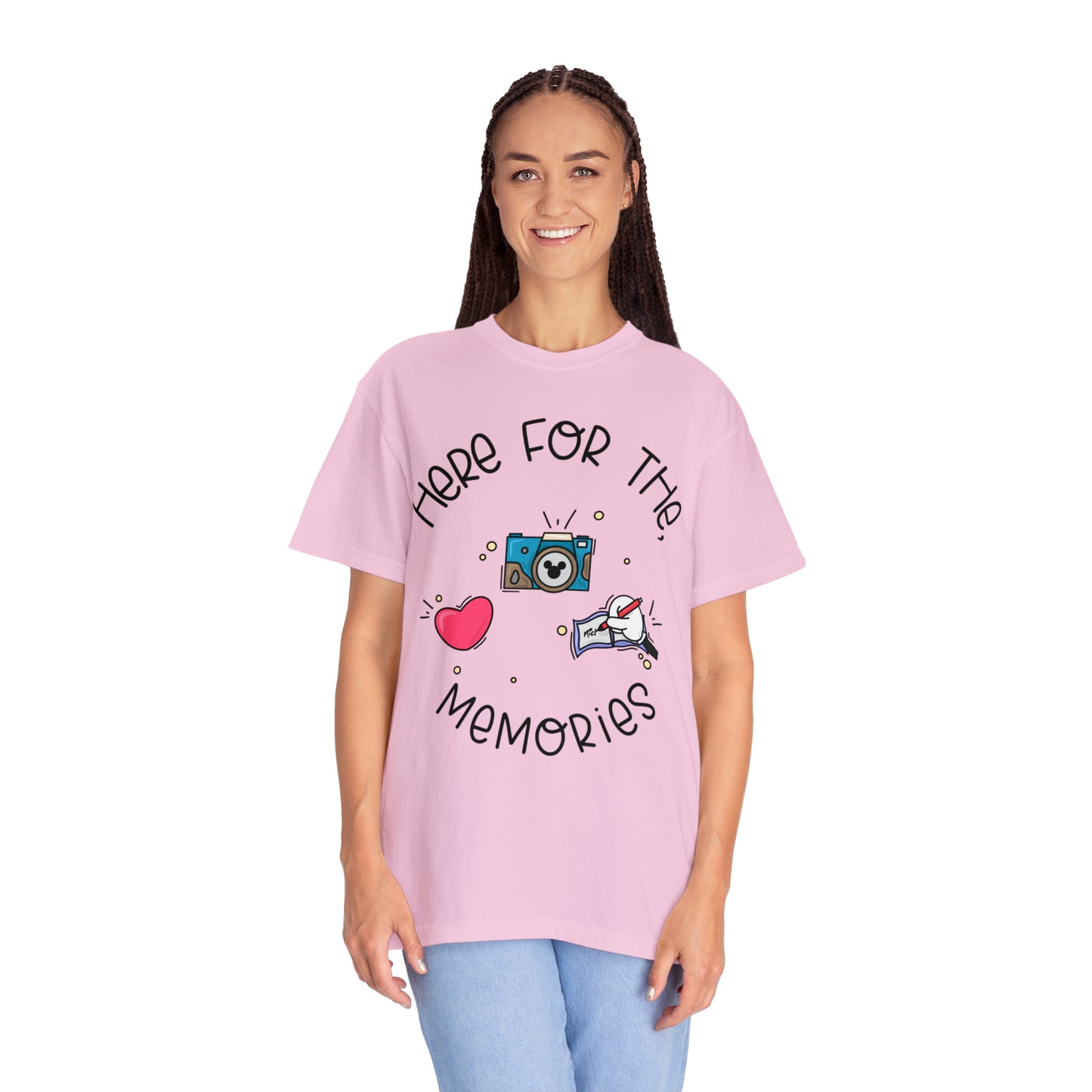 Adult Here for the Memories Tee - Comfort Colors