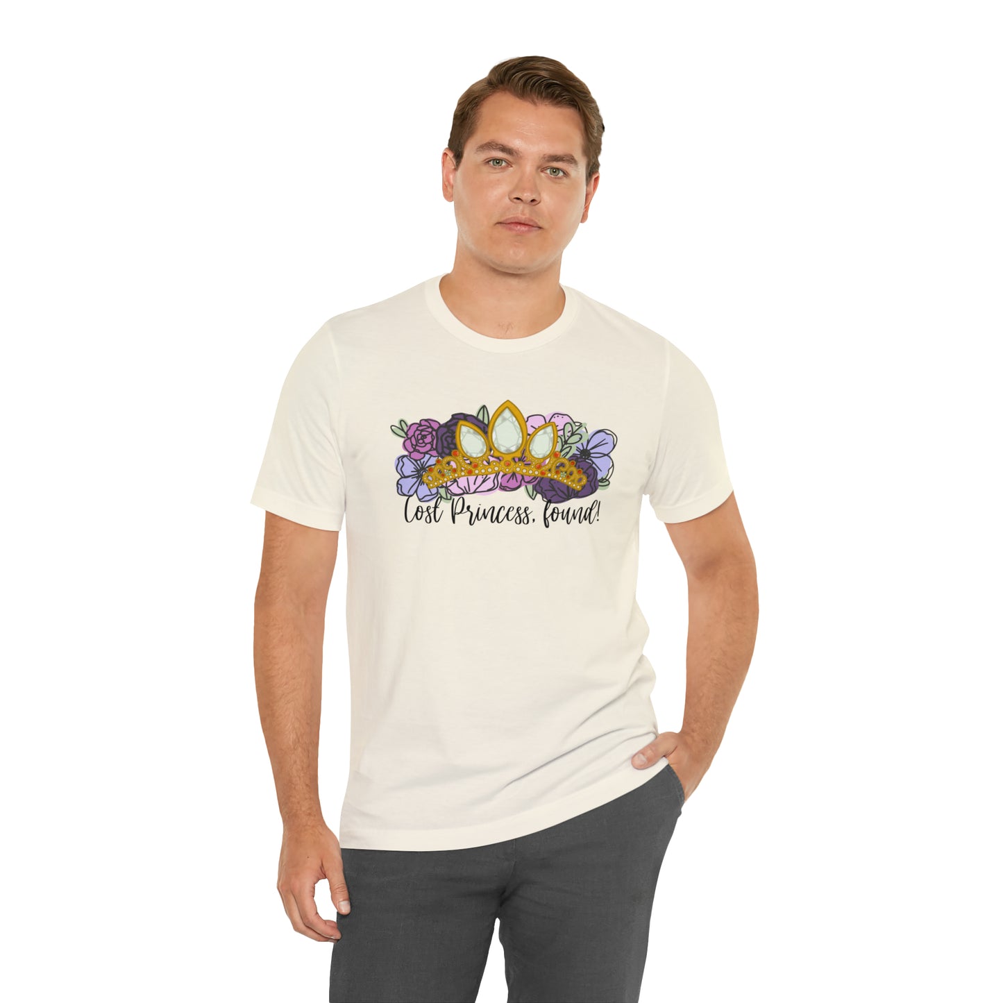Adult Lost Princess, found Tee - Bella + Canvas