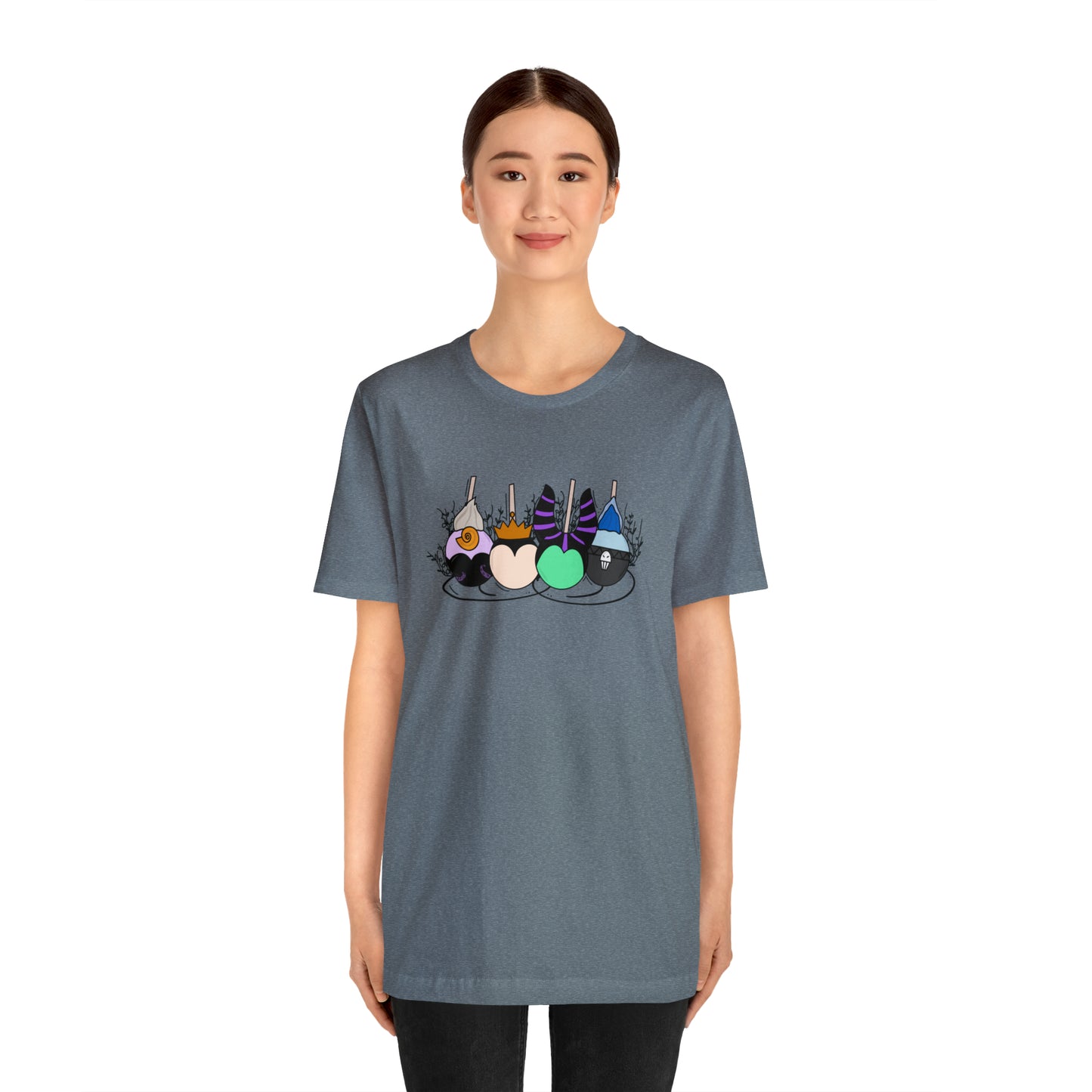 Adult Villain Apples Tee - Bella + Canvas