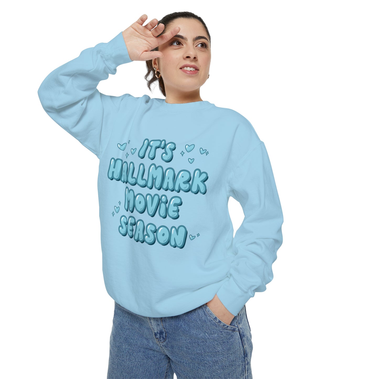 Adult Hallmark Season Crewneck - Comfort Colors