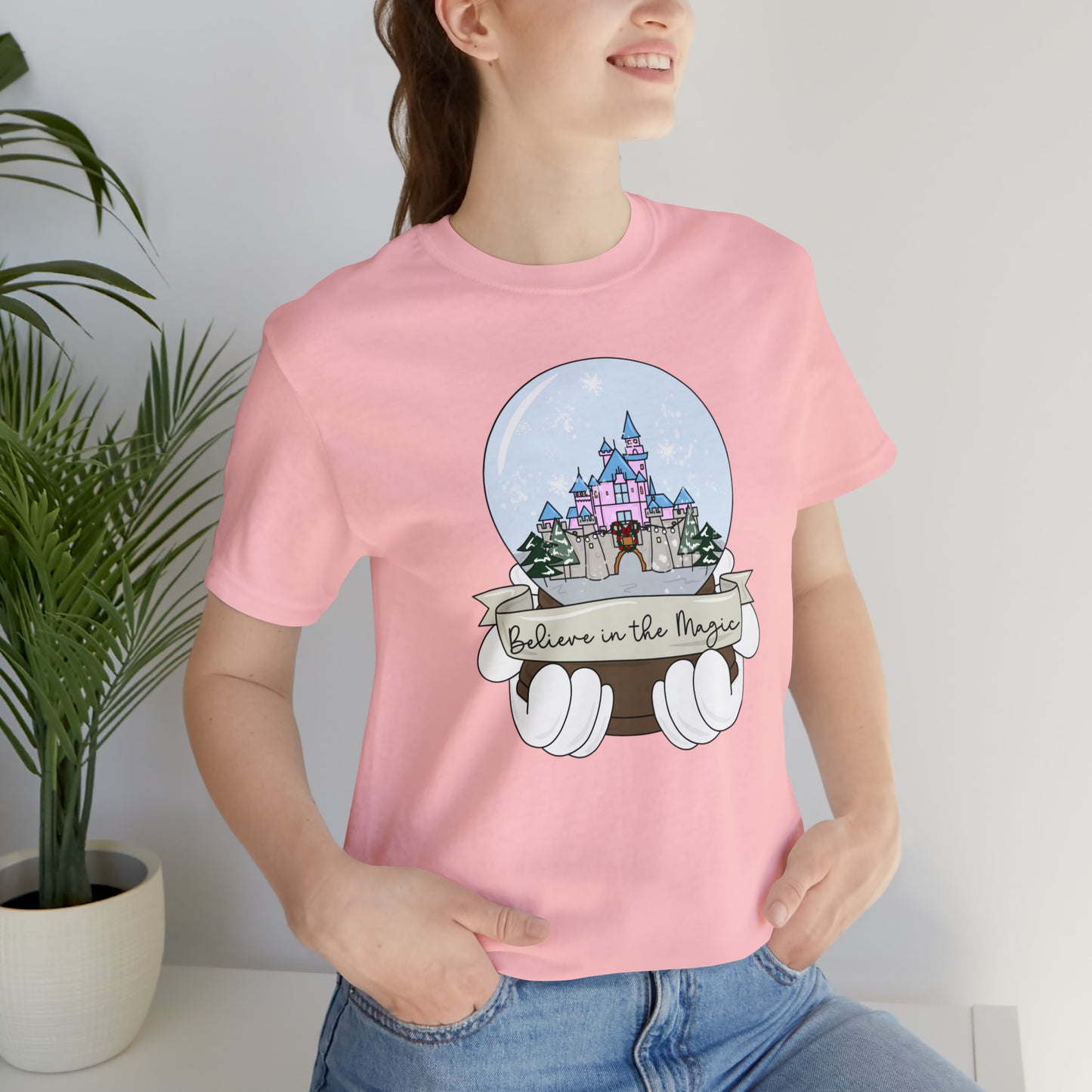 Adult DL Snow Globe Tee - Bella + Canvas