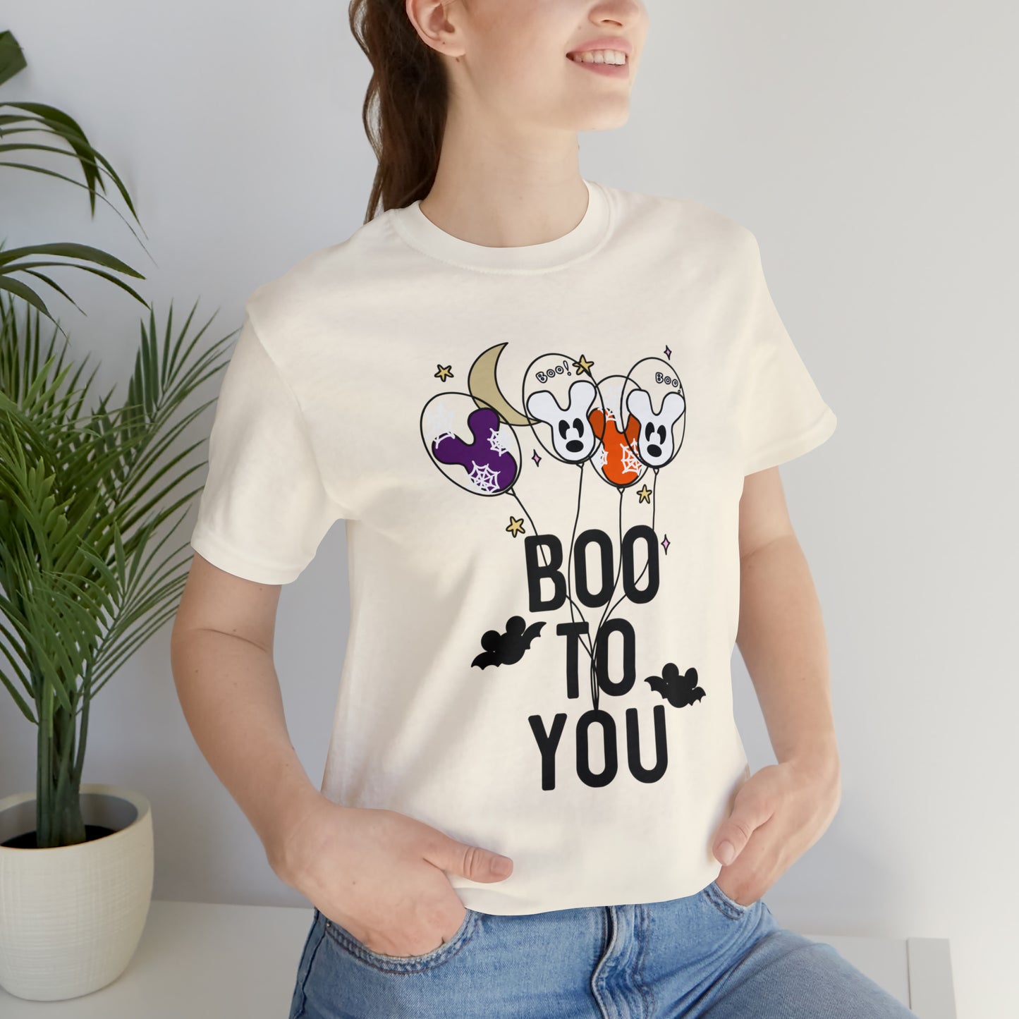 Adult Boo to you Tee - Bella + Canvas