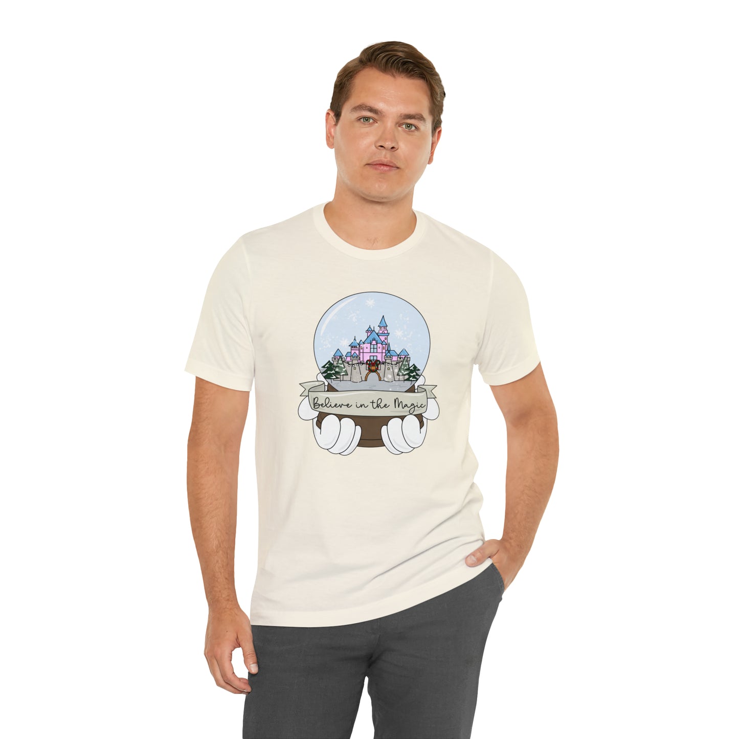 Adult DL Snow Globe Tee - Bella + Canvas