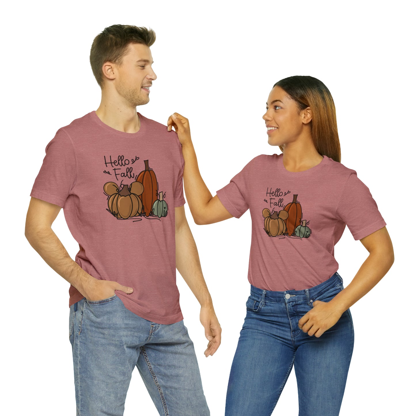 Adult Hello Fall Tee - Bella + Canvas