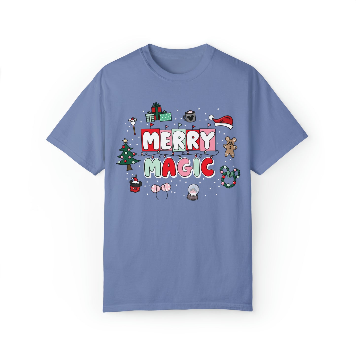 Adult Merry Magic Tee - Comfort Colors