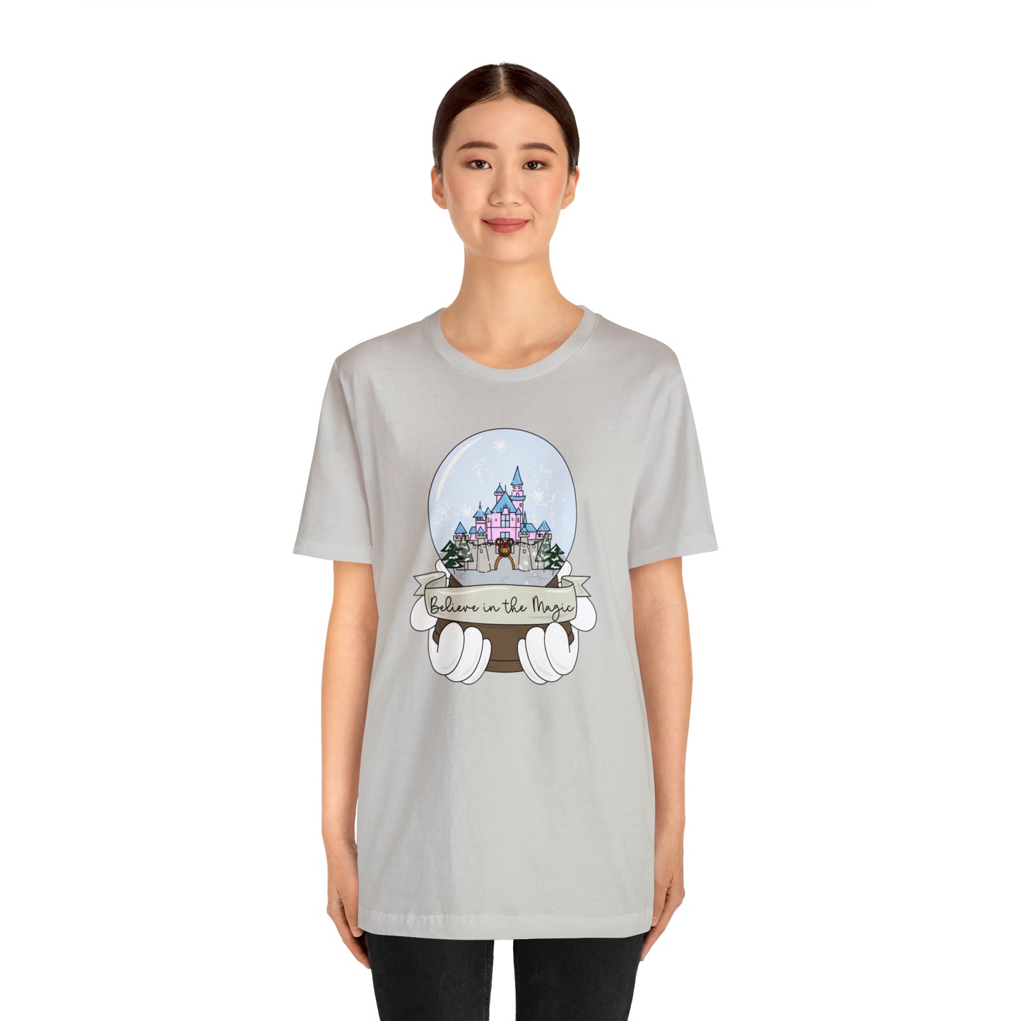 Adult DL Snow Globe Tee - Bella + Canvas