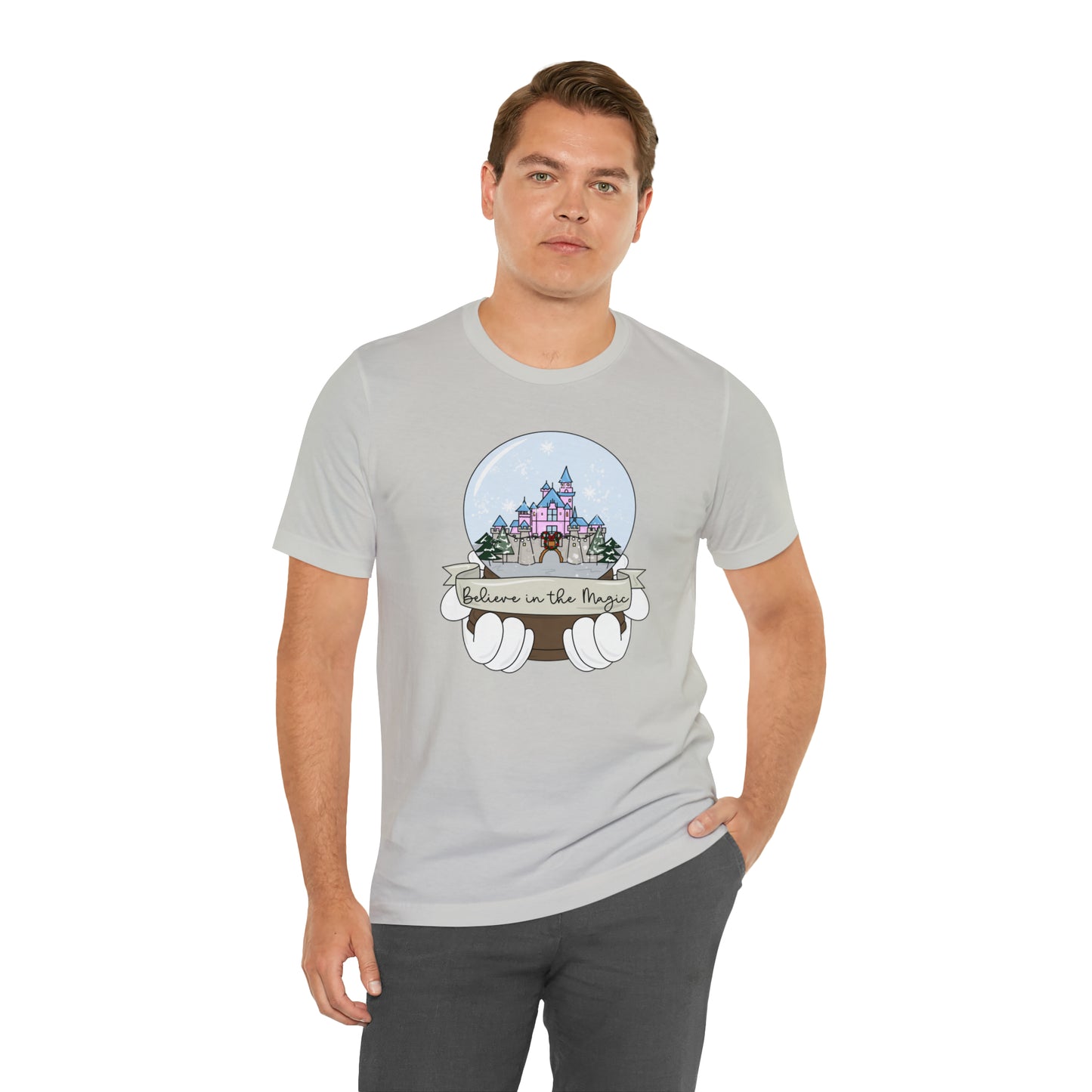 Adult DL Snow Globe Tee - Bella + Canvas