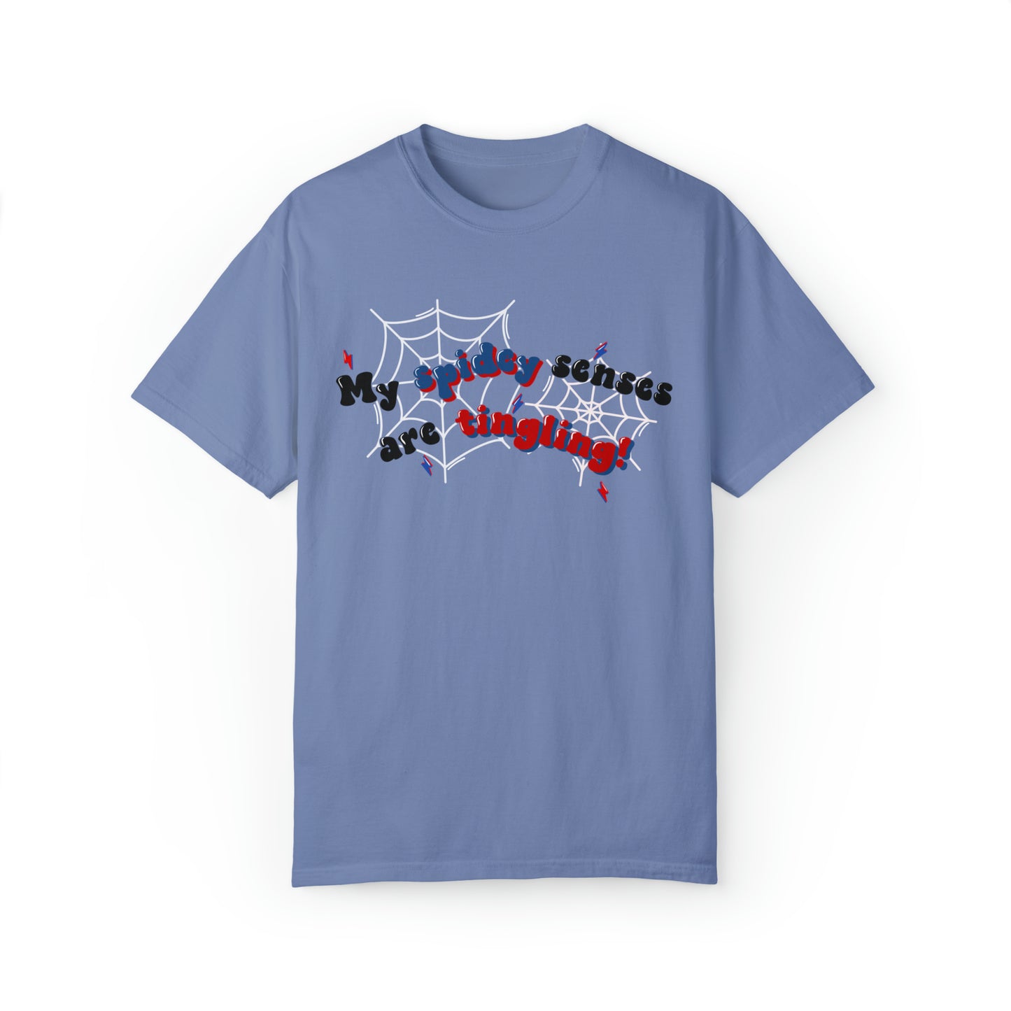 Adult Spidey Senses Tee - Comfort Colors