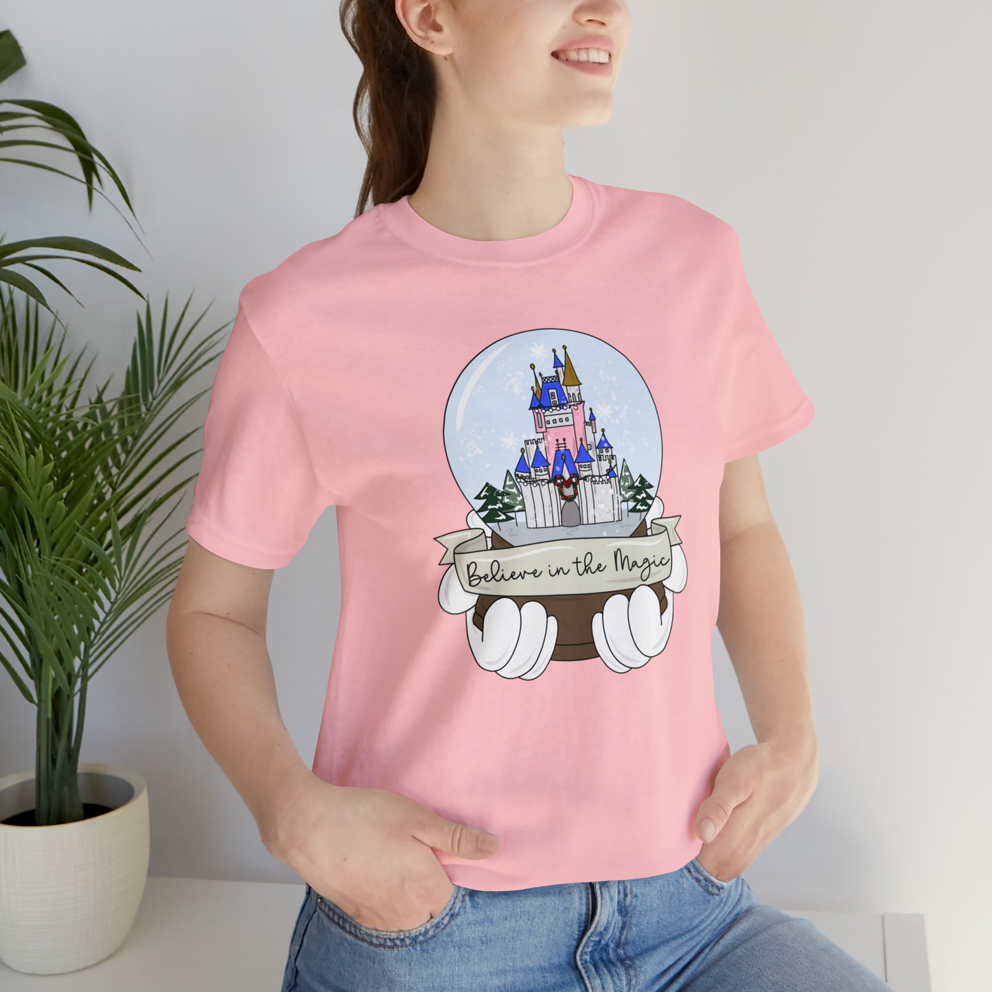 Adult WDW Snow Globe Tee - Bella + Canvas