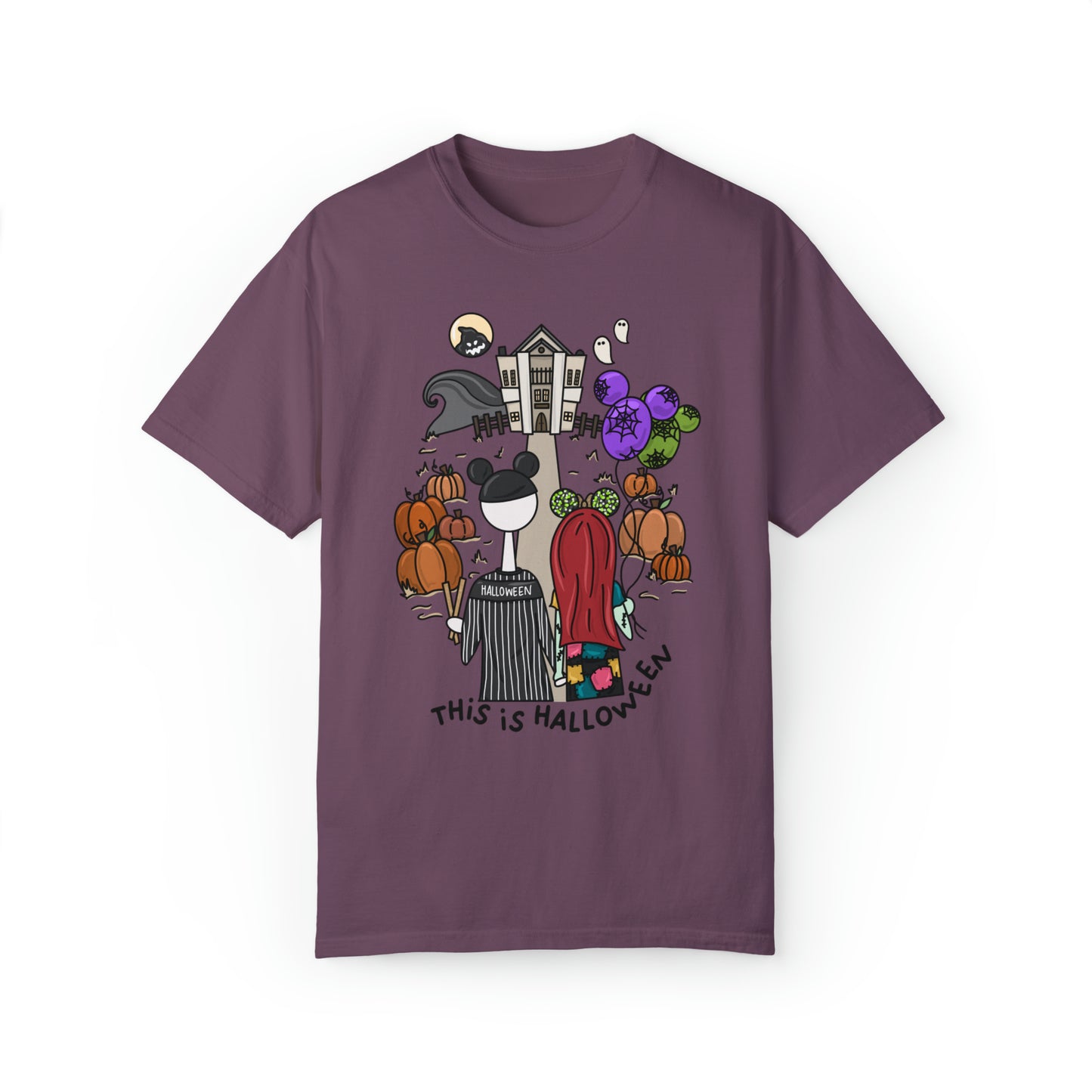 Adult This is Halloween Duo Tee - Comfort Colors