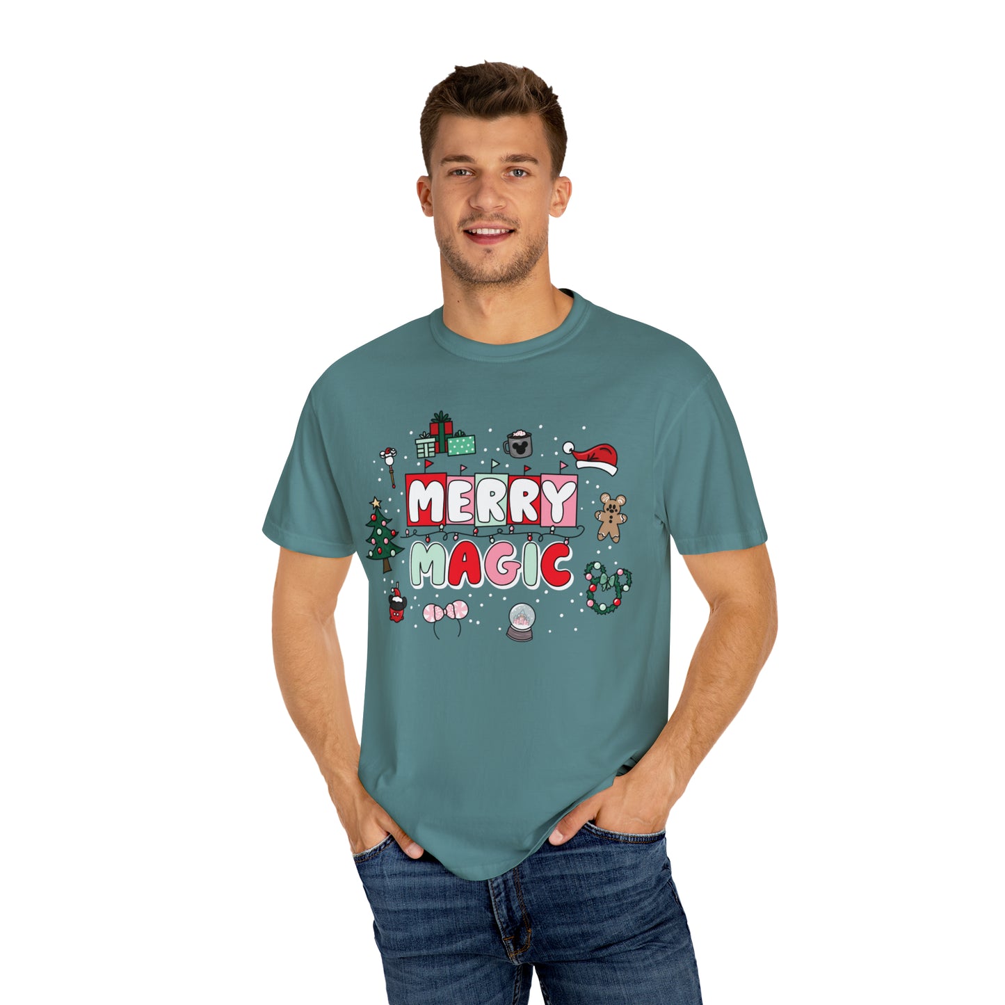 Adult Merry Magic Tee - Comfort Colors