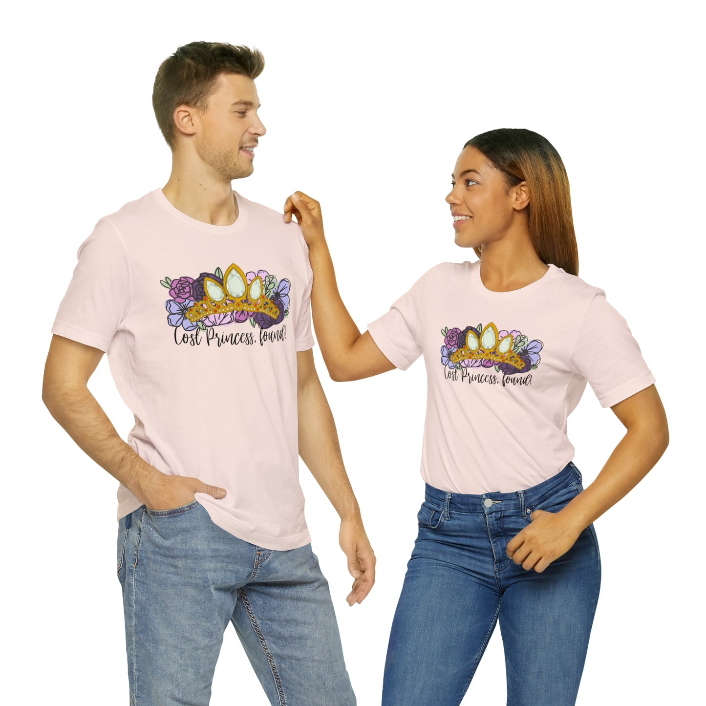 Adult Lost Princess, found Tee - Bella + Canvas