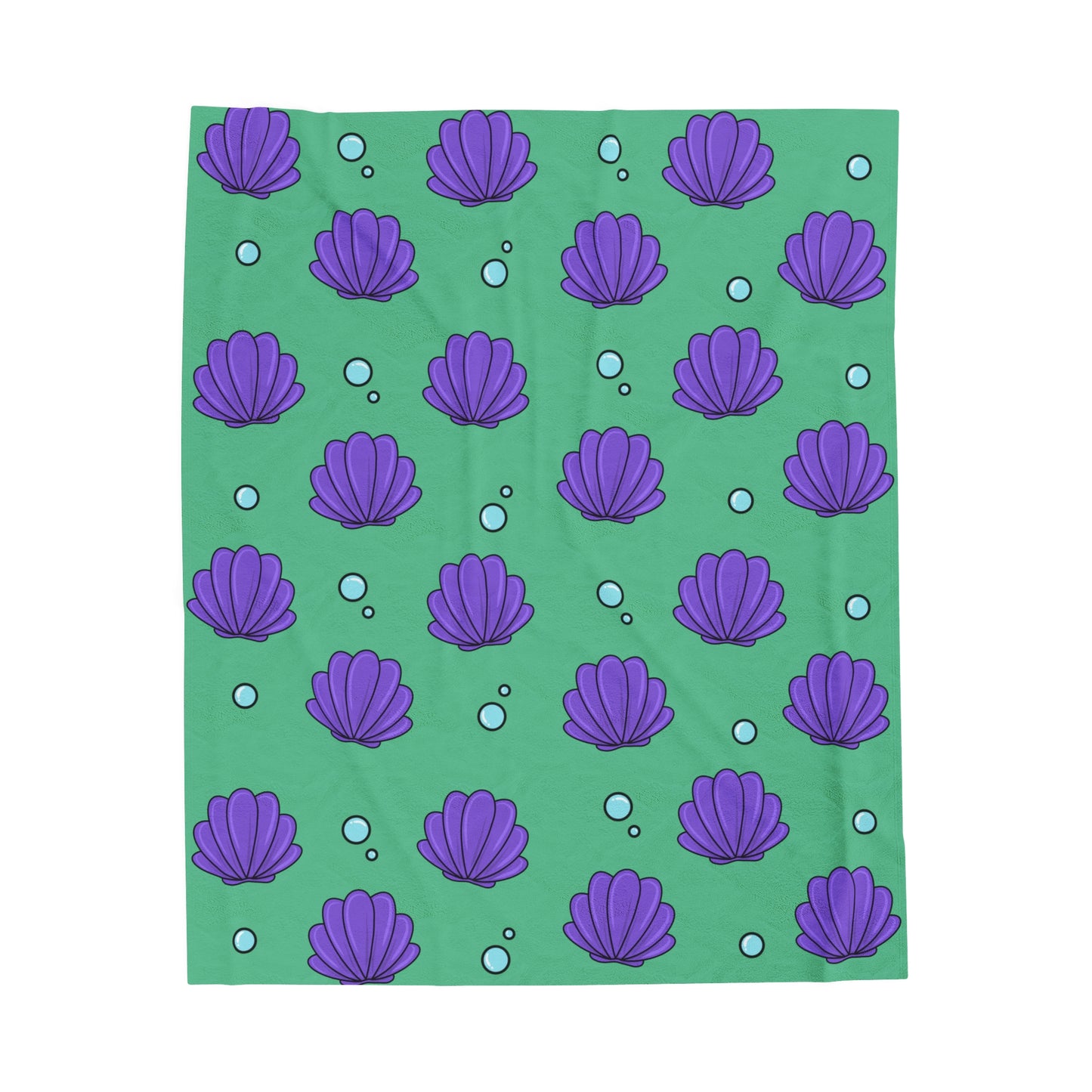 Mermaid Shell Blanket