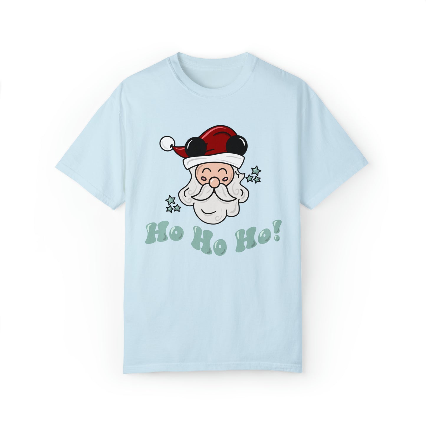 Adult Magical Santa, Green Tee - Comfort Colors