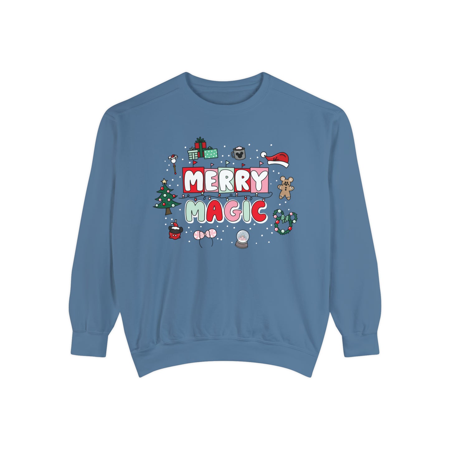 Adult Merry Magic - Comfort Colors Sweatshirt