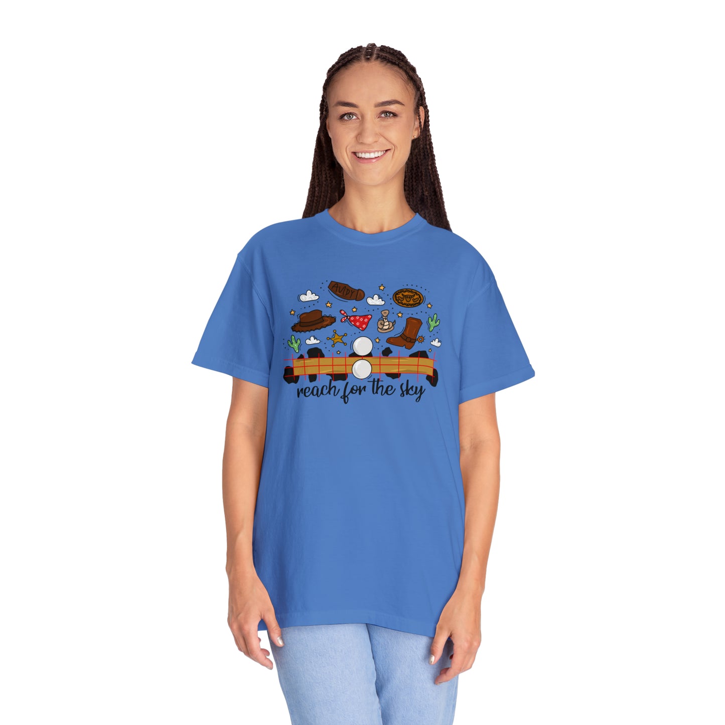 Adult Cowboy Doodle Tee - Comfort Colors