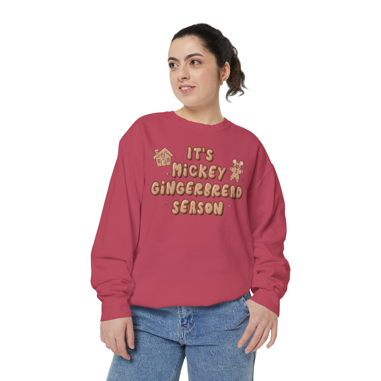 Adult Gingerbread Season Crewneck - Comfort Colors