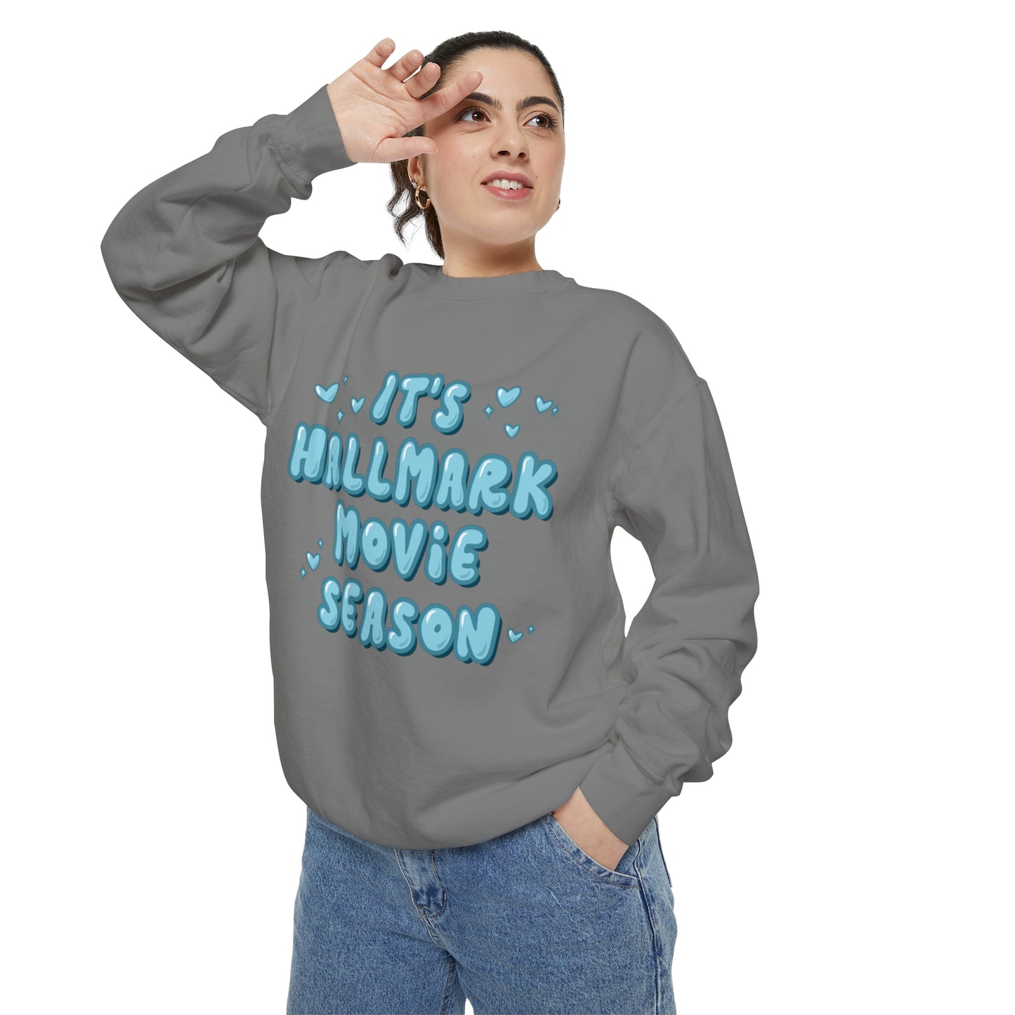 Adult Hallmark Season Crewneck - Comfort Colors