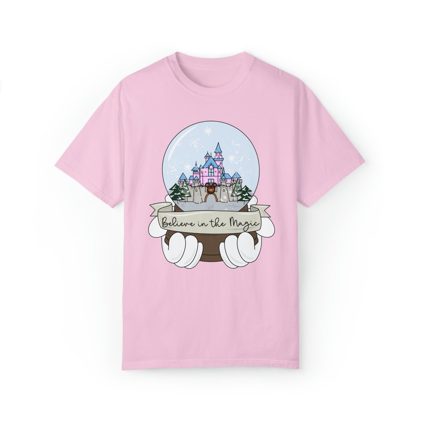 Adult DL Snow globe Tee - Comfort Colors