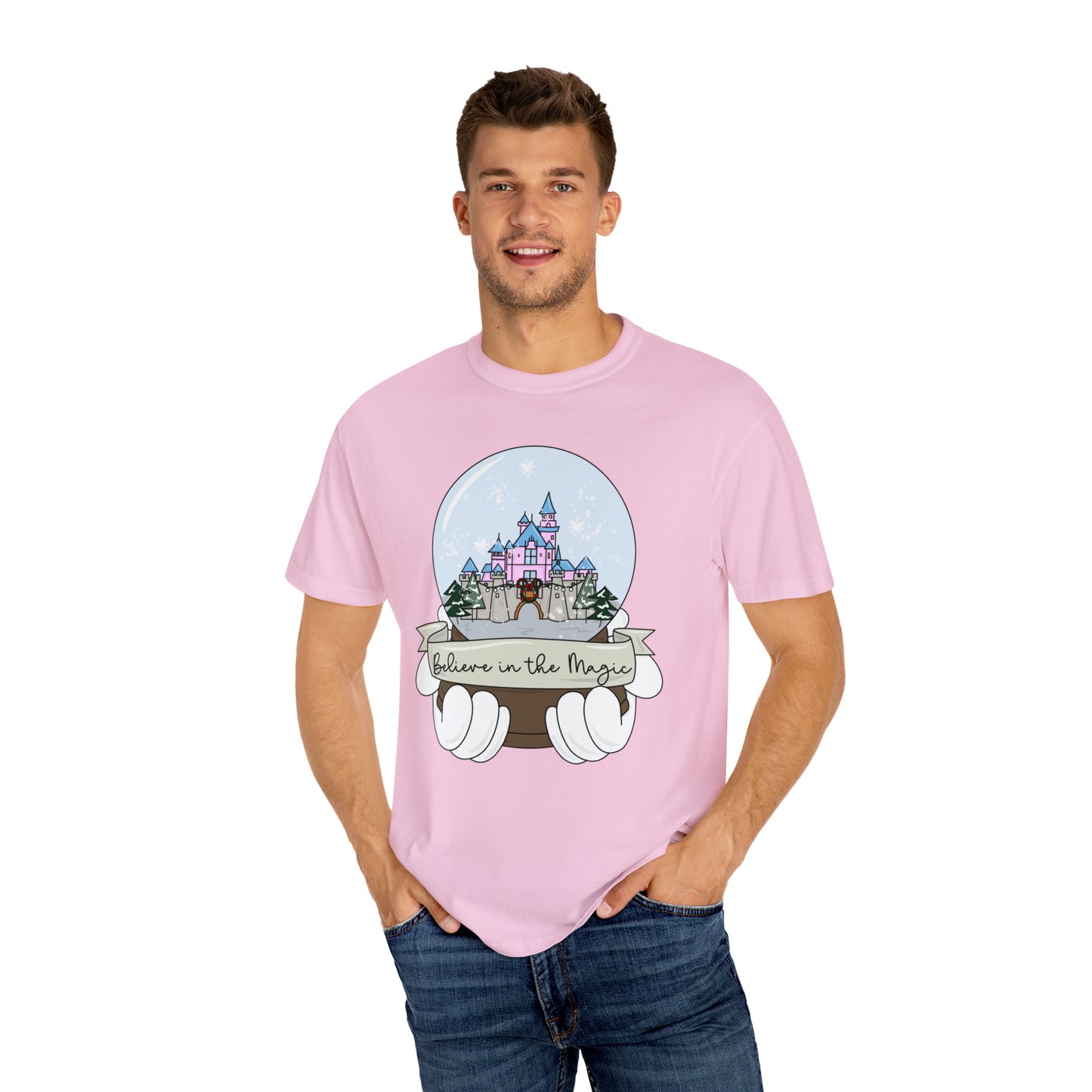 Adult DL Snow globe Tee - Comfort Colors