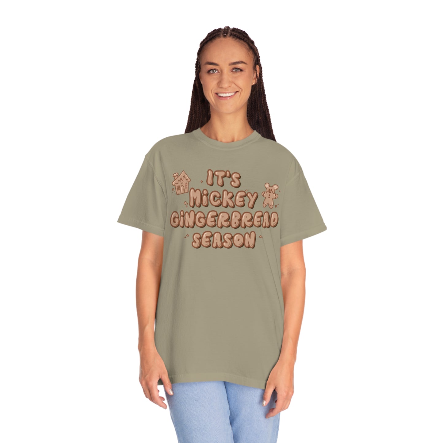 Adult Gingerbread Season Tee - Comfort Colors