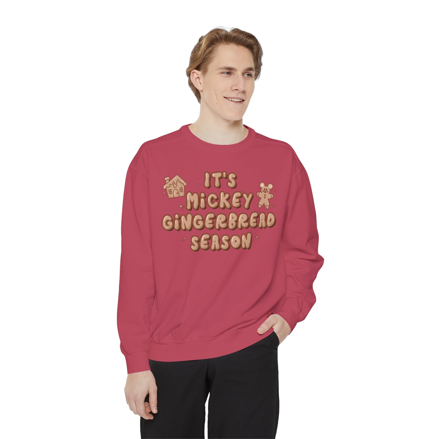 Adult Gingerbread Season Crewneck - Comfort Colors