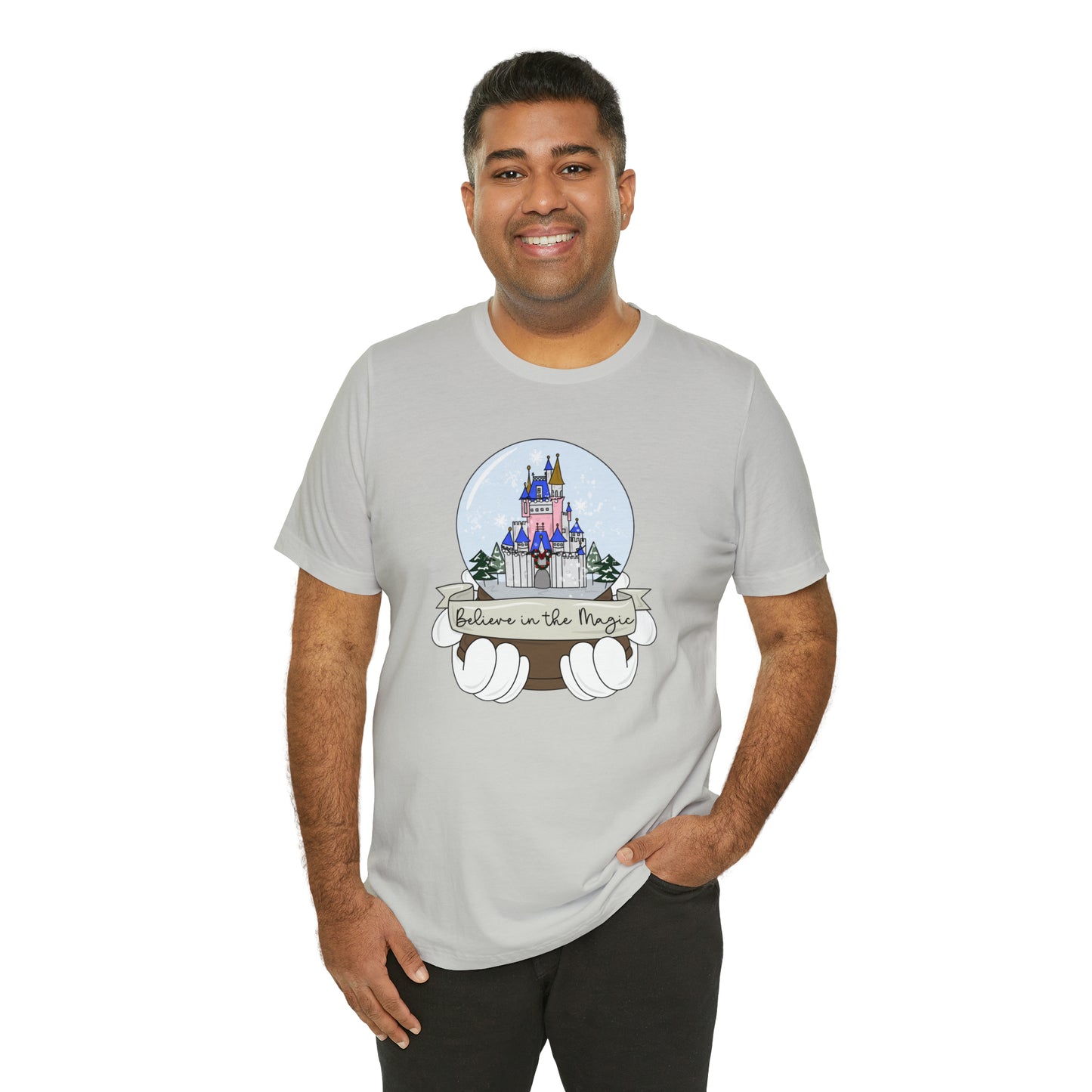 Adult WDW Snow Globe Tee - Bella + Canvas