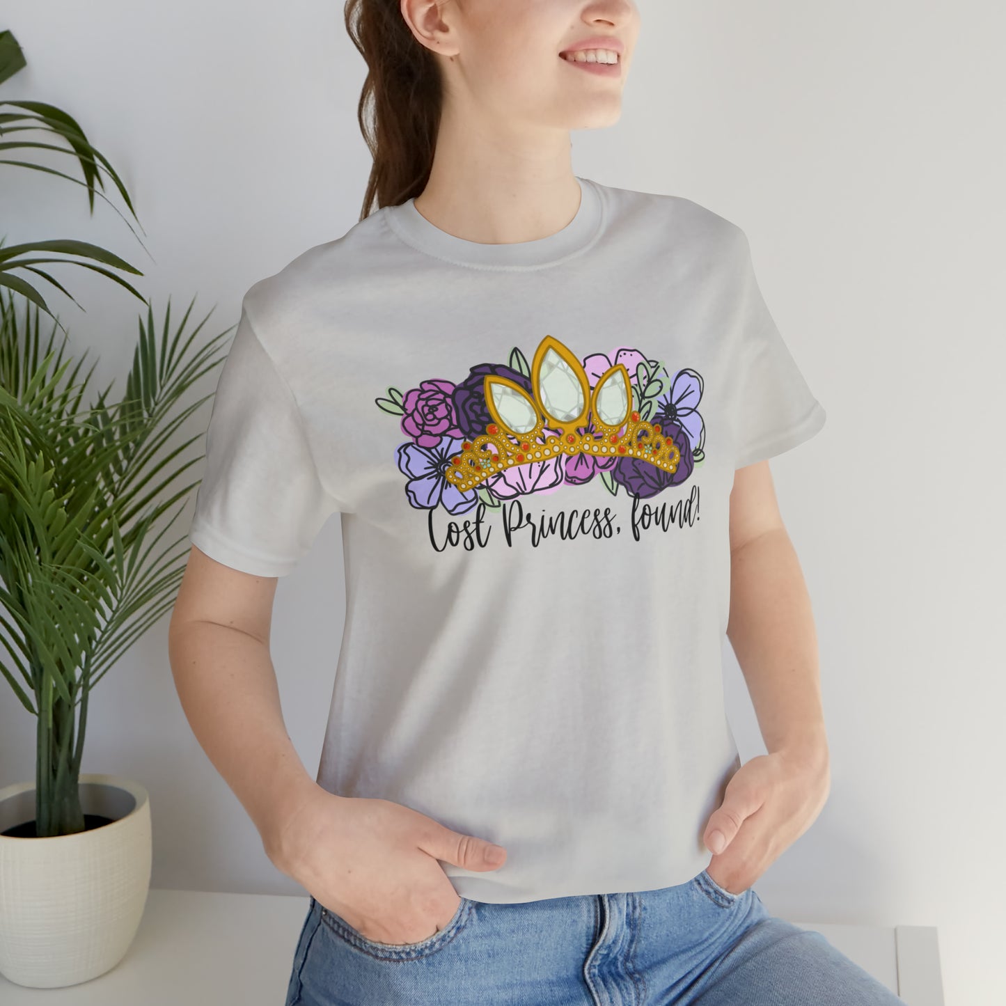 Adult Lost Princess, found Tee - Bella + Canvas