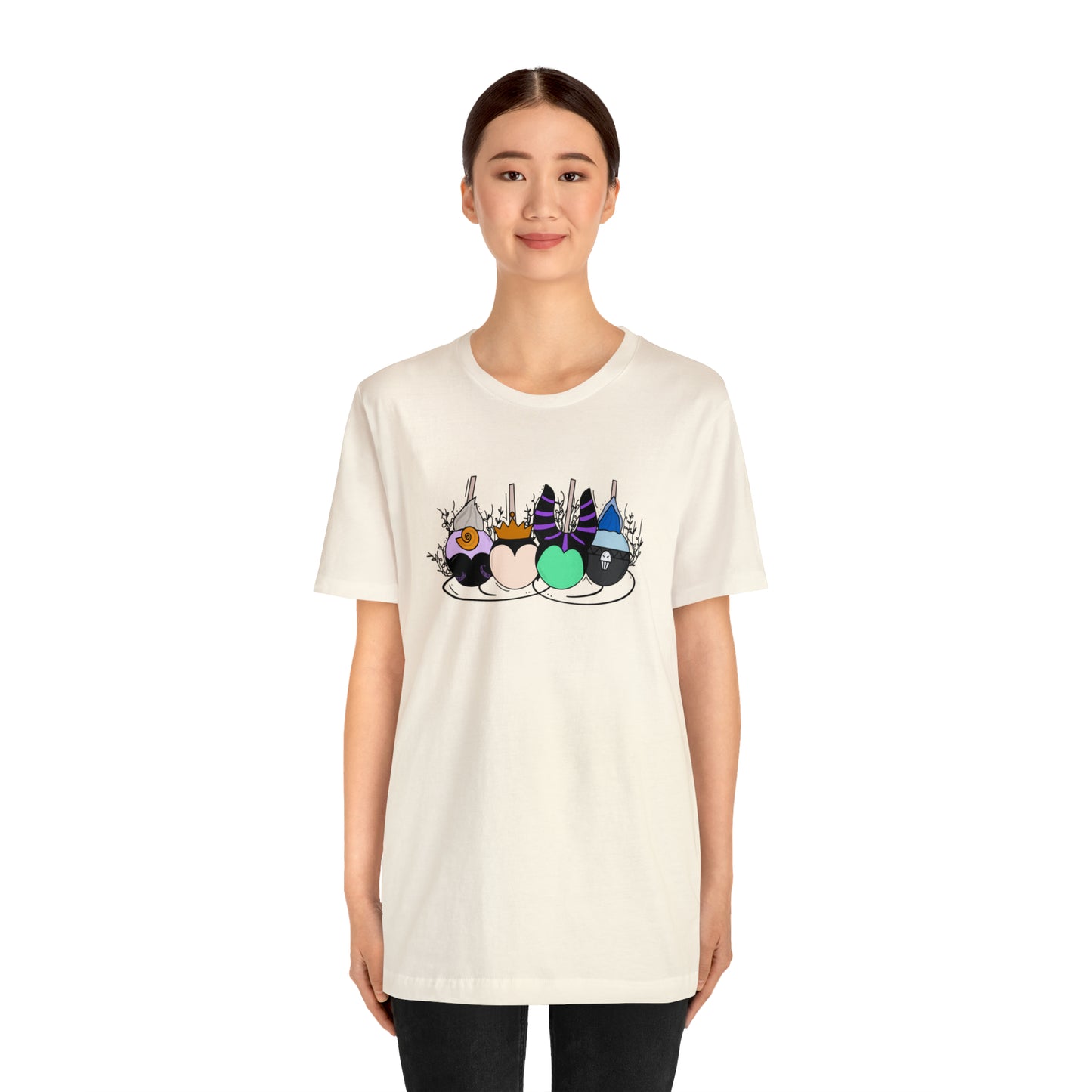 Adult Villain Apples Tee - Bella + Canvas