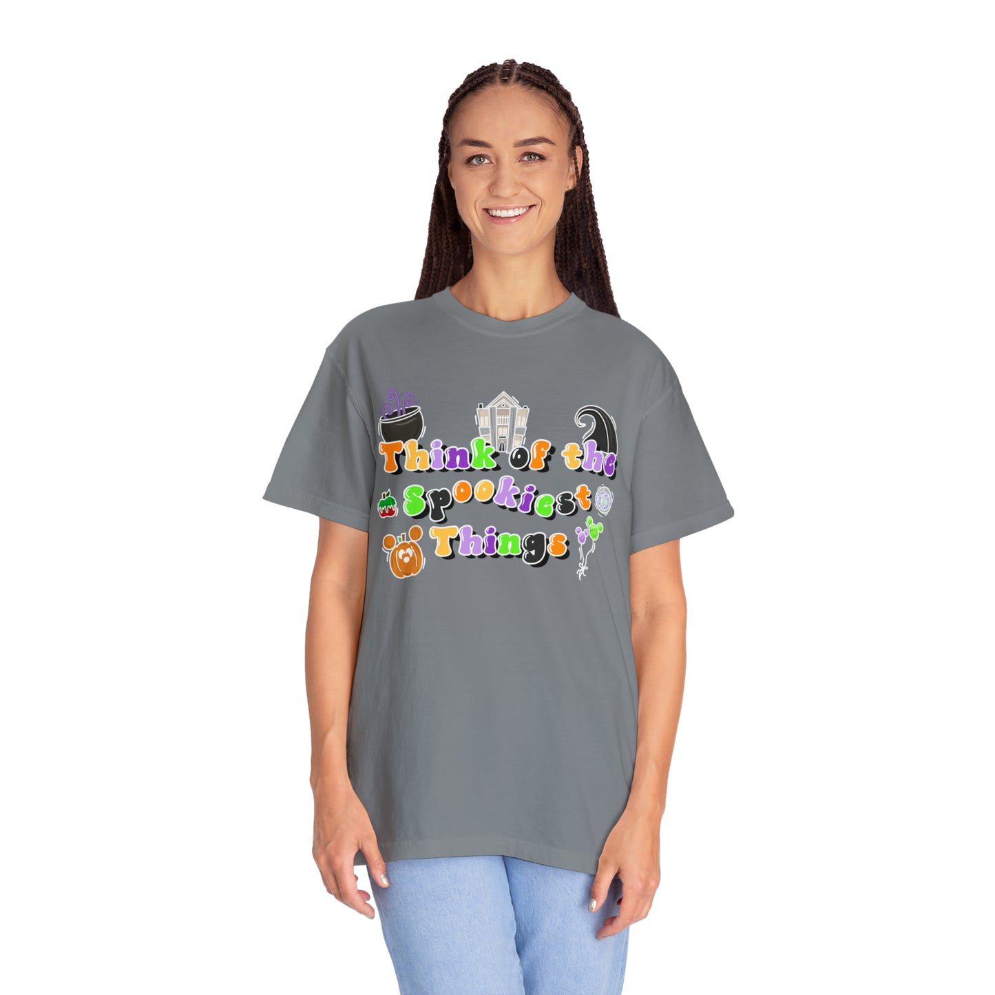 Adult Think of the spookiest things Tee - Comfort Colors