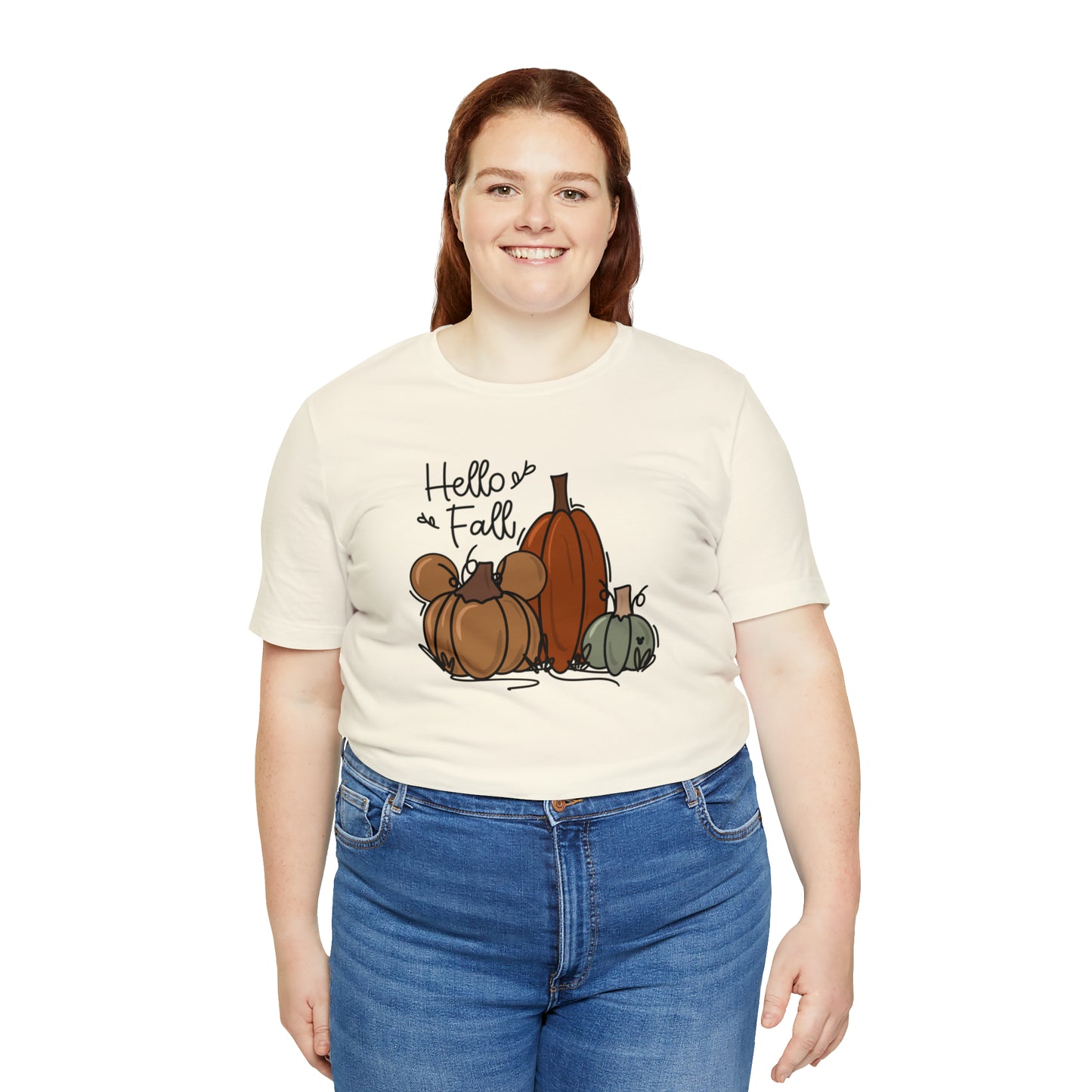 Adult Hello Fall Tee - Bella + Canvas