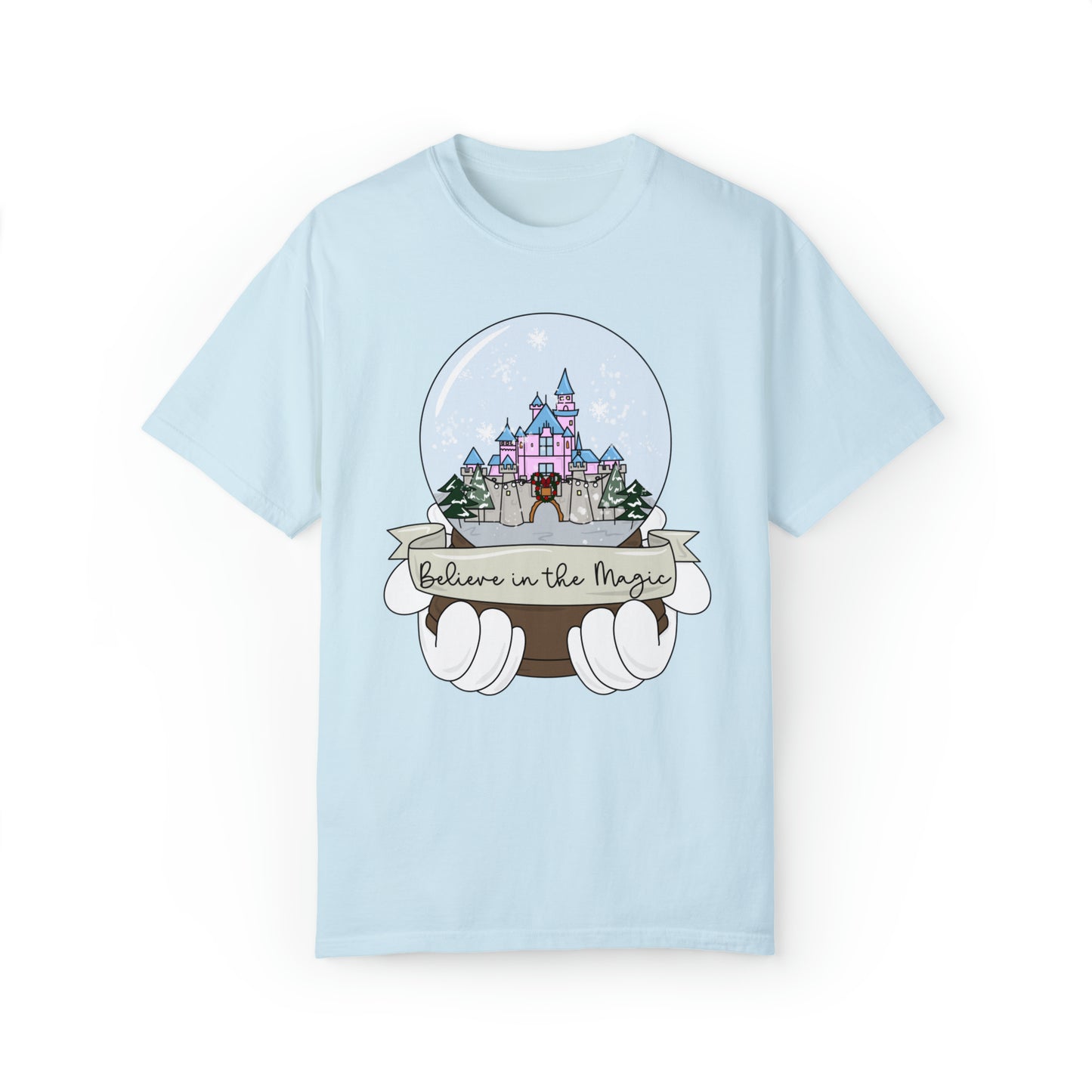 Adult DL Snow globe Tee - Comfort Colors