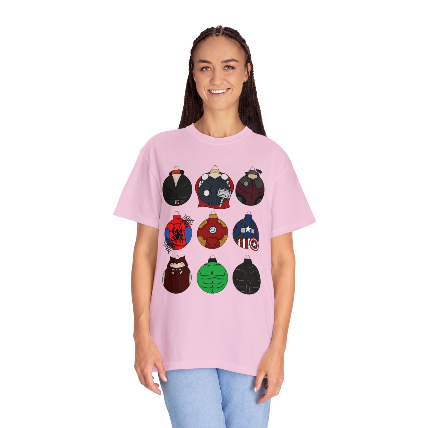 Adult Hero Ornaments Tee - Comfort Colors