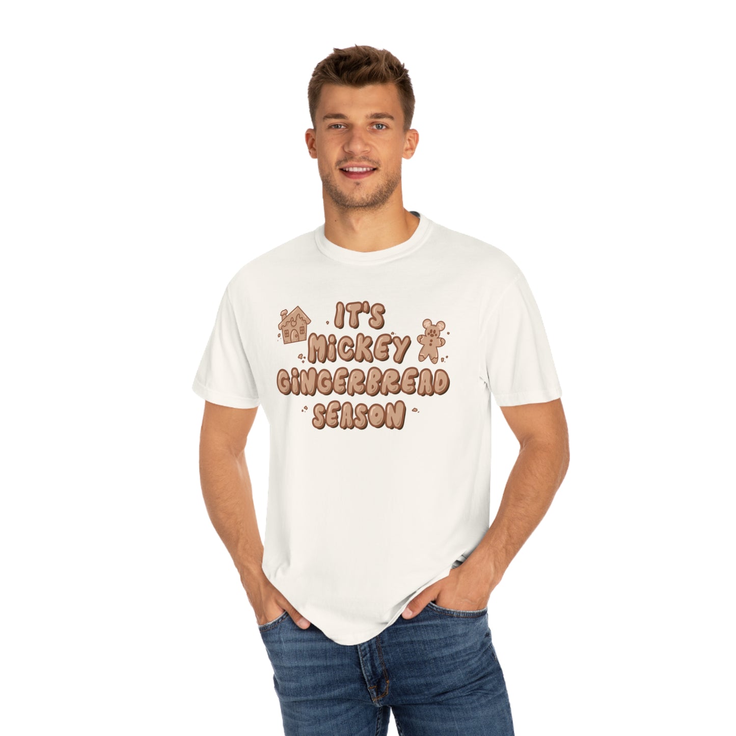 Adult Gingerbread Season Tee - Comfort Colors