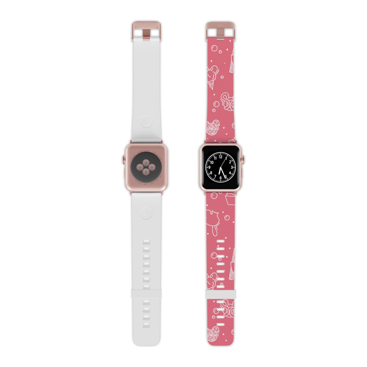 Snacks - Pink Coral - Watch Band for Apple Watch