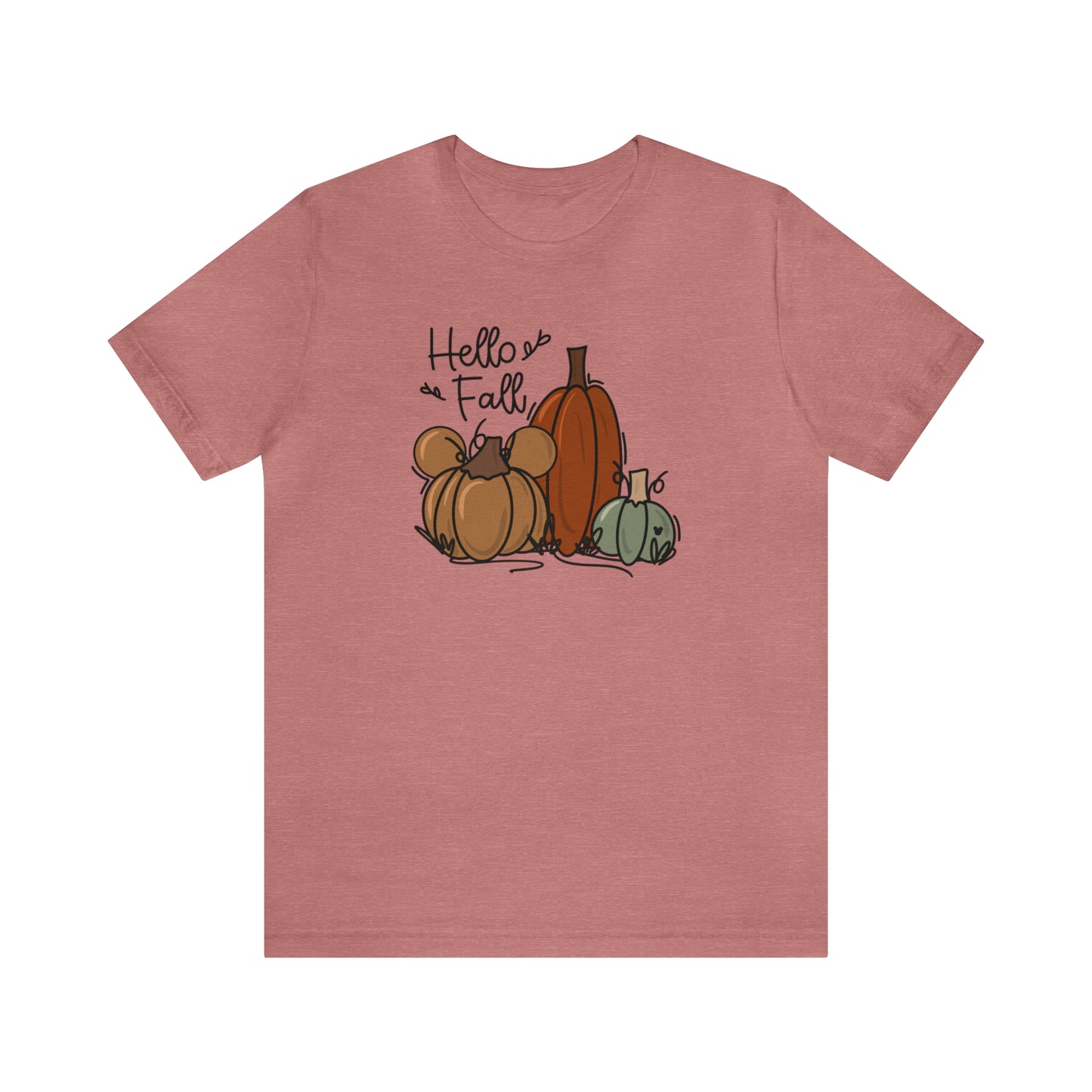 Adult Hello Fall Tee - Bella + Canvas
