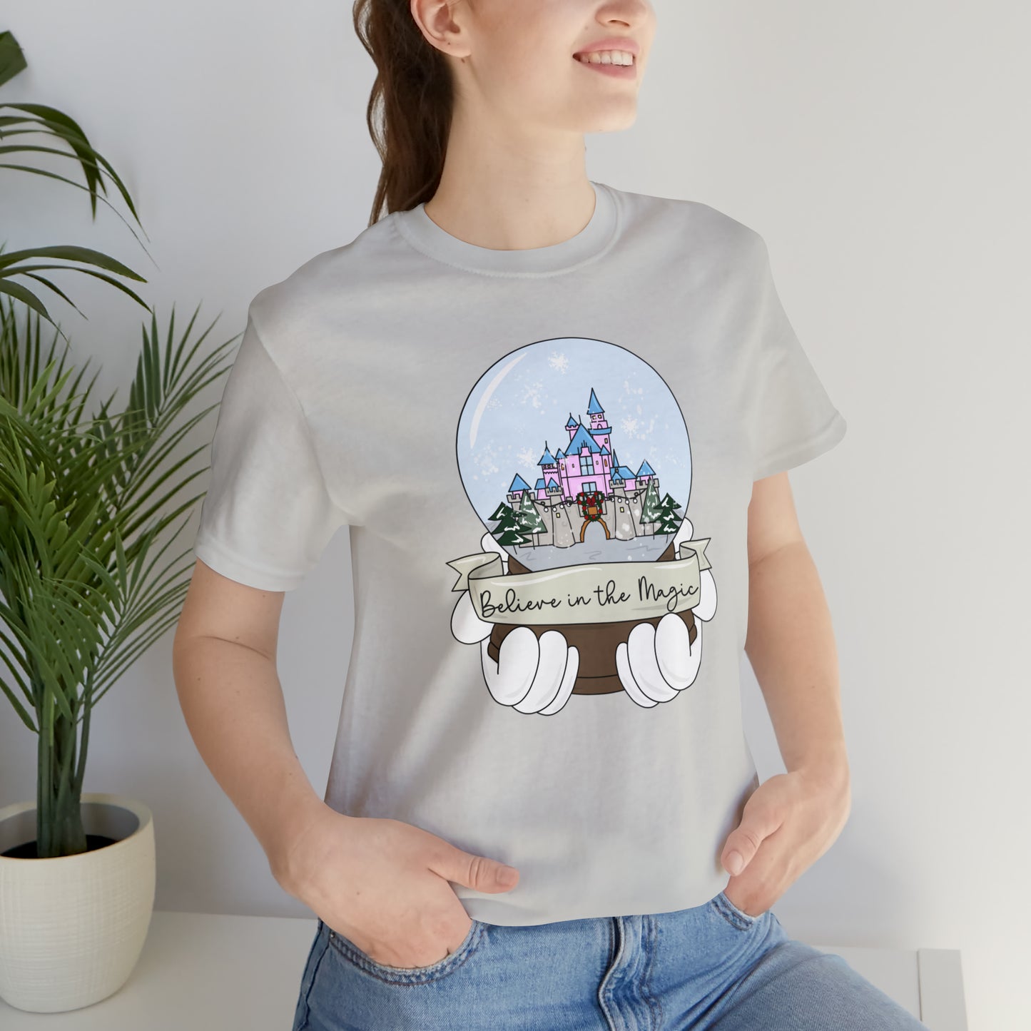 Adult DL Snow Globe Tee - Bella + Canvas