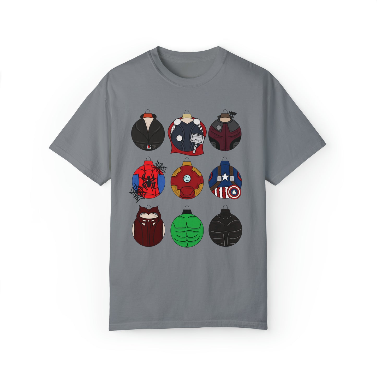 Adult Hero Ornaments Tee - Comfort Colors