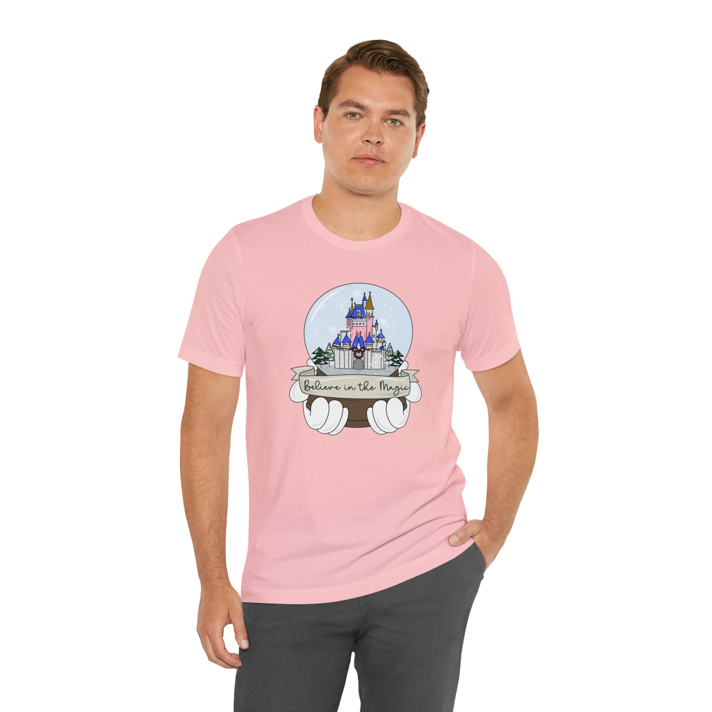 Adult WDW Snow Globe Tee - Bella + Canvas