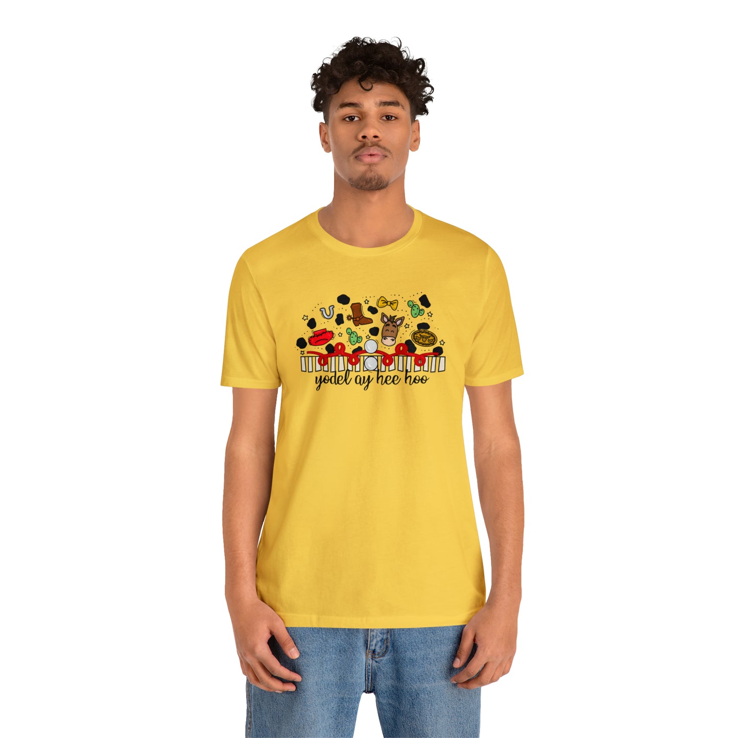 Adult Cowgirl Doodle Tee - Bella + Canvas